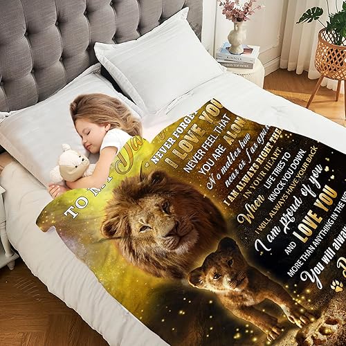 Miniatura 2 de WUTZTIFE Manta de franela para cumpleaños, aniversario, graduación, sofá, dormitorio, 50 x 60 pulgadas