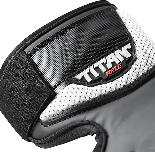 Miniatura 2 de Fox Racing Titan Race - Coderas para motocross, color negro, S/M