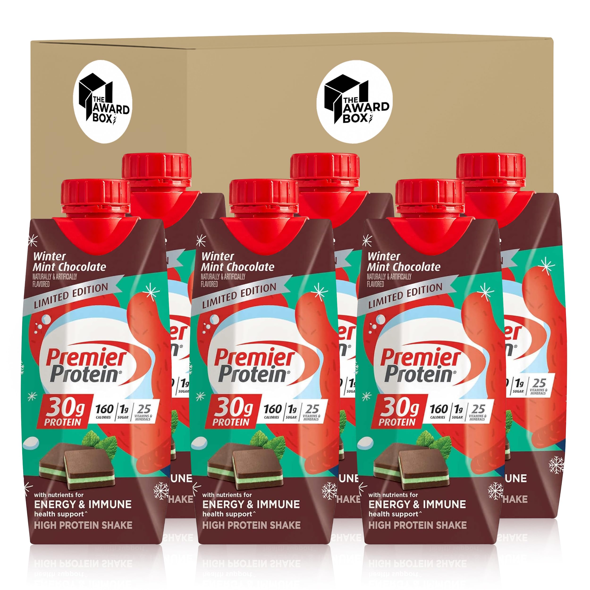 Buy Premier Protein Shakes Variety Pack Winter Mint Chocolate 11 Fl. Oz