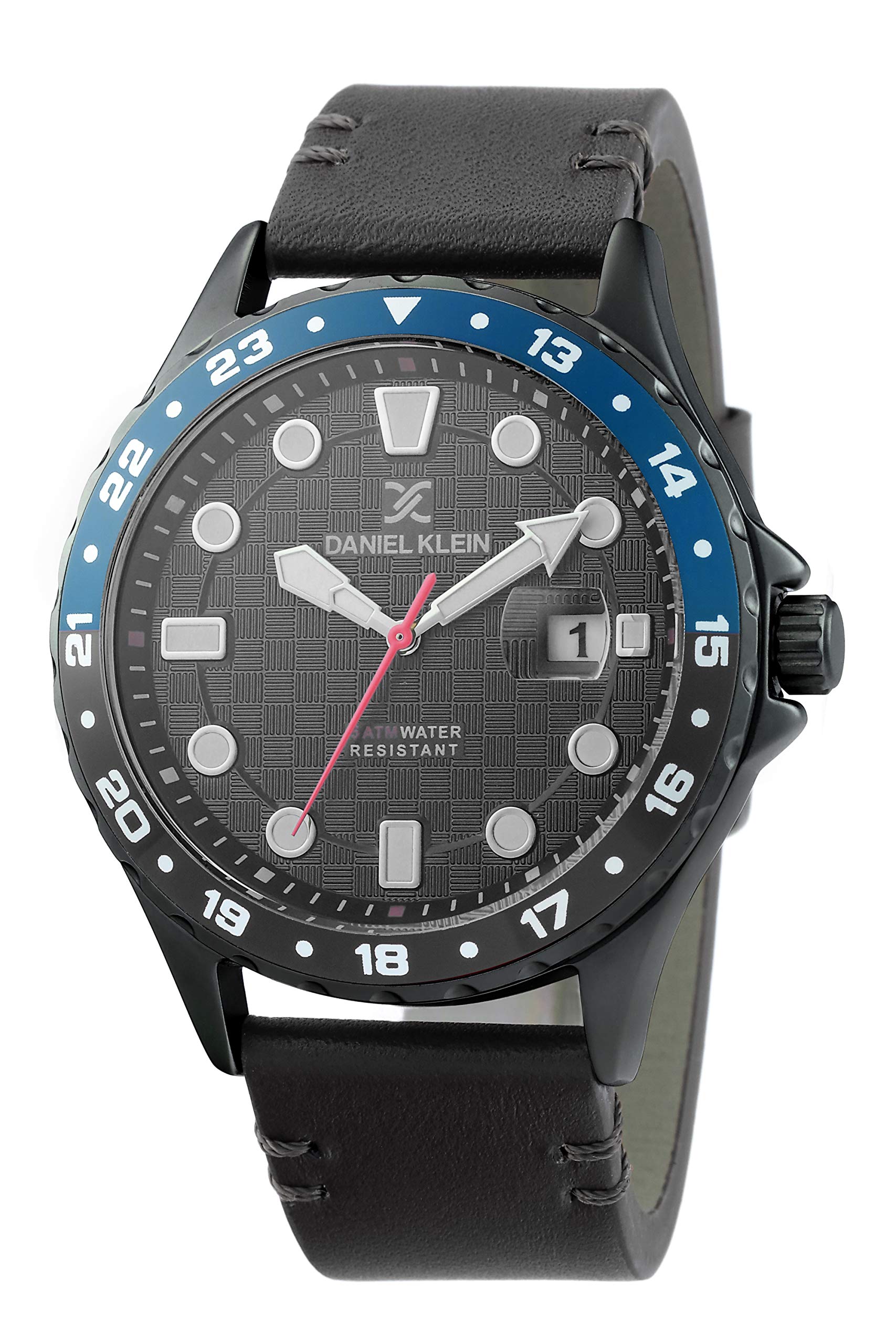 Daniel Klein Analog Gun Black Dial Mens Watch-DK.1.12349-5 (B0828ZGQWZ) Amazon Price History, Amazon Price Tracker