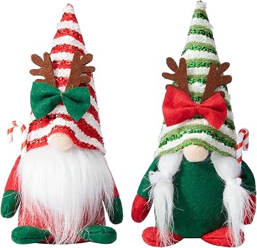 DN DECONATION 7.48" Gnome Christmas Decorations, Gnome Gifts for Women