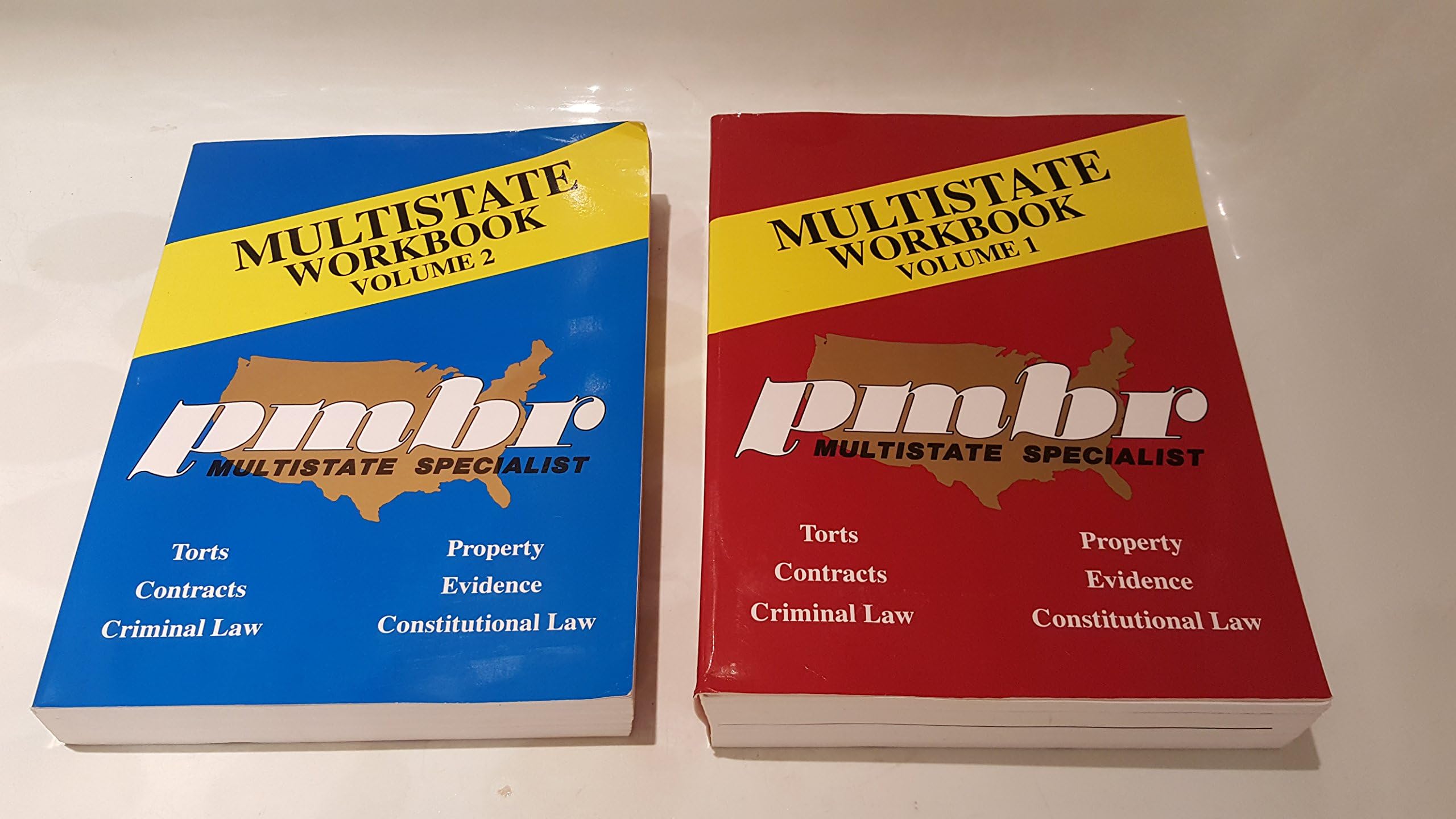 Kaplan PMBR Multistate Workbook (volume 1 & 2)