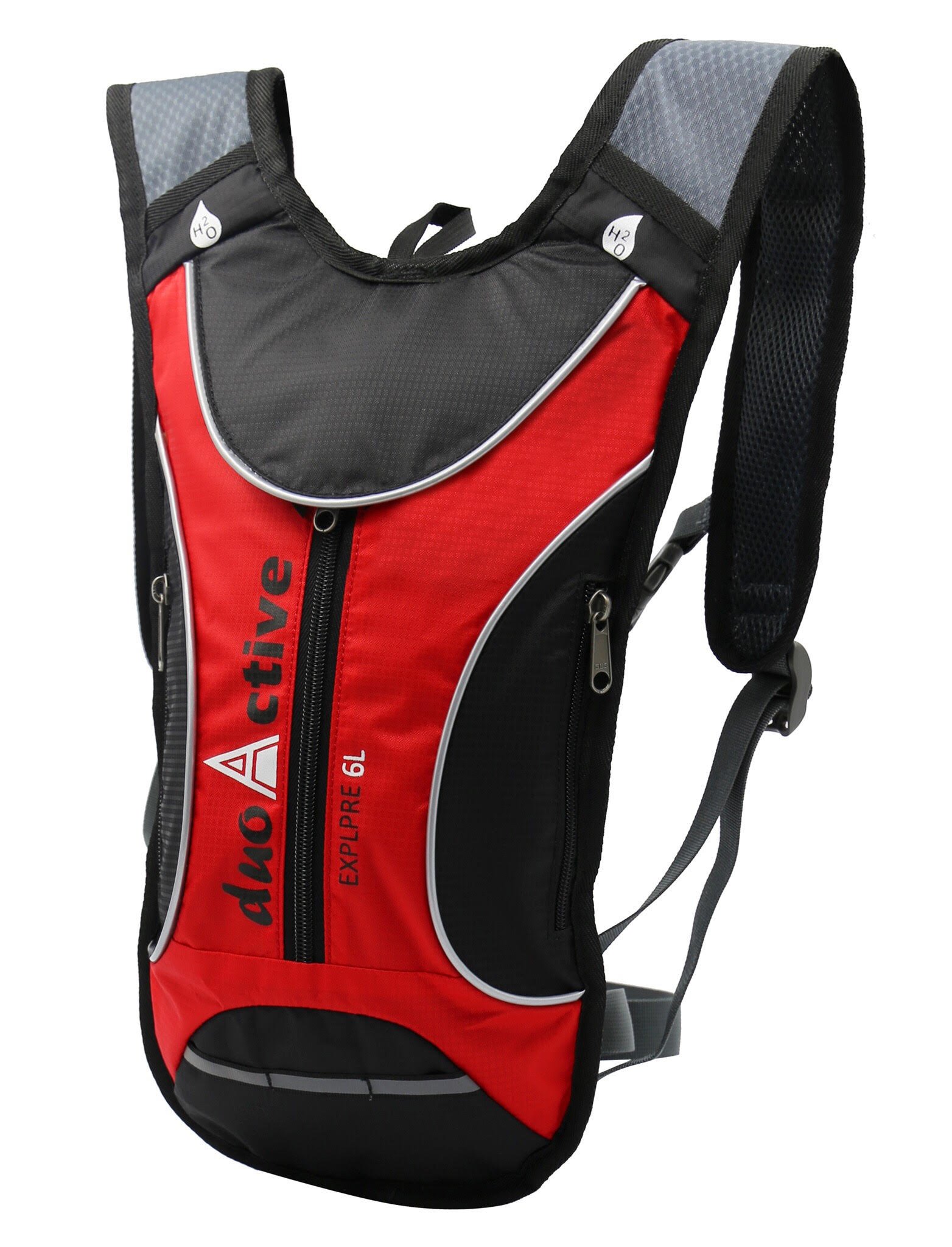 Hydration Pack Including 2L BPA-free Water Bladder. Perfect Hydration Backpack For Cycling, Running, Hiking or Biking. Light Weight, Durable And Water Resistant.
