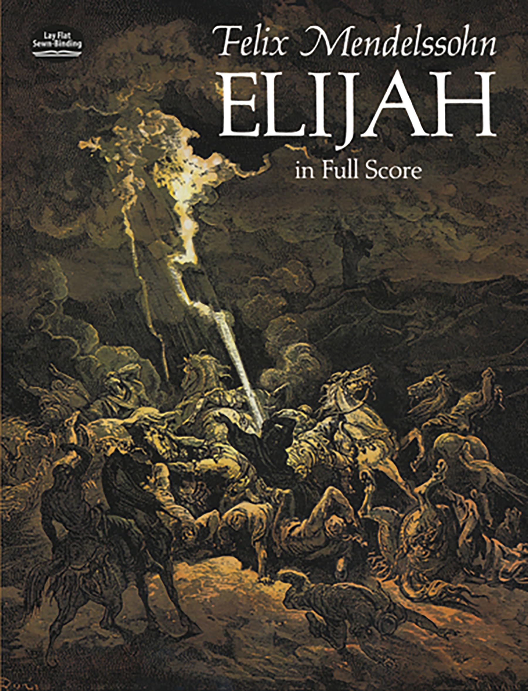 Elijah. Gemischter Chor mit Begleitung. Partitur (Dover Choral Music Scores)