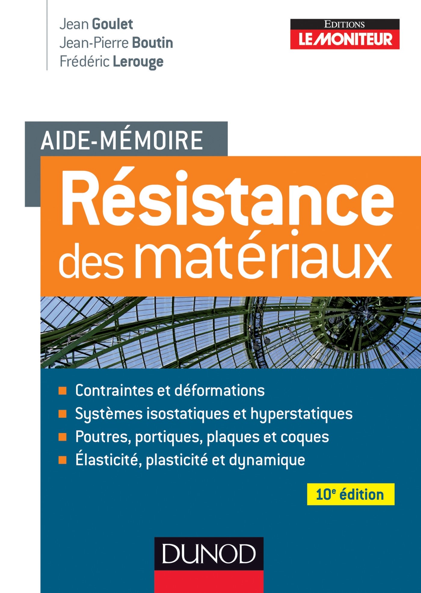 Aide-mémoire - Résistance des matériaux - 10e éd.