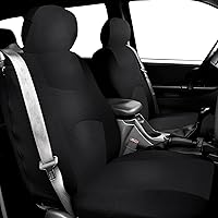 Vista 2 de FH Group Juego completo de fundas de asiento de automóvil multiusos integradas para cinturón de seguridad con regalo, ajuste universal