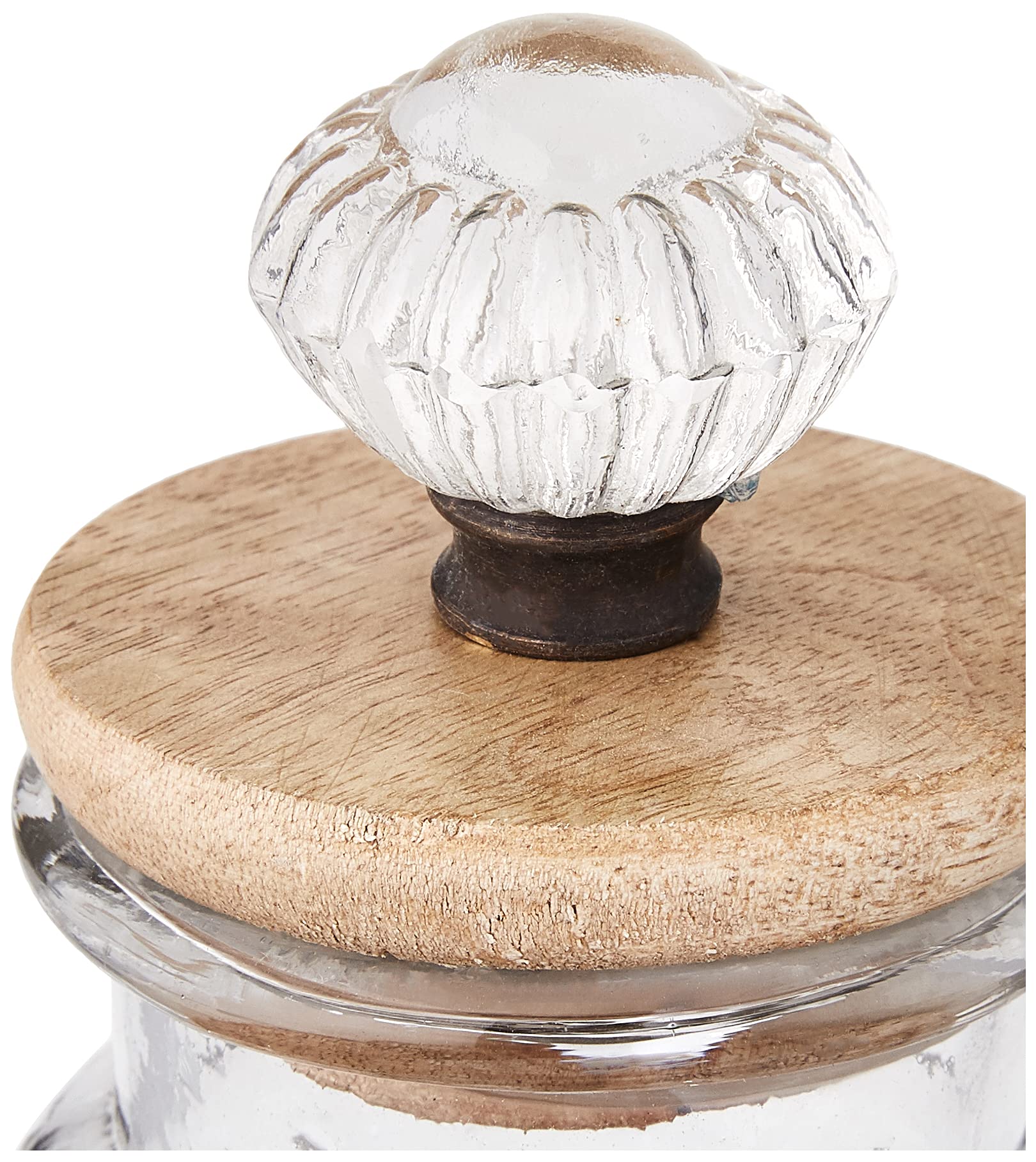 Mud Pie Circa Glass Door Knob Canister Set | Dillard's