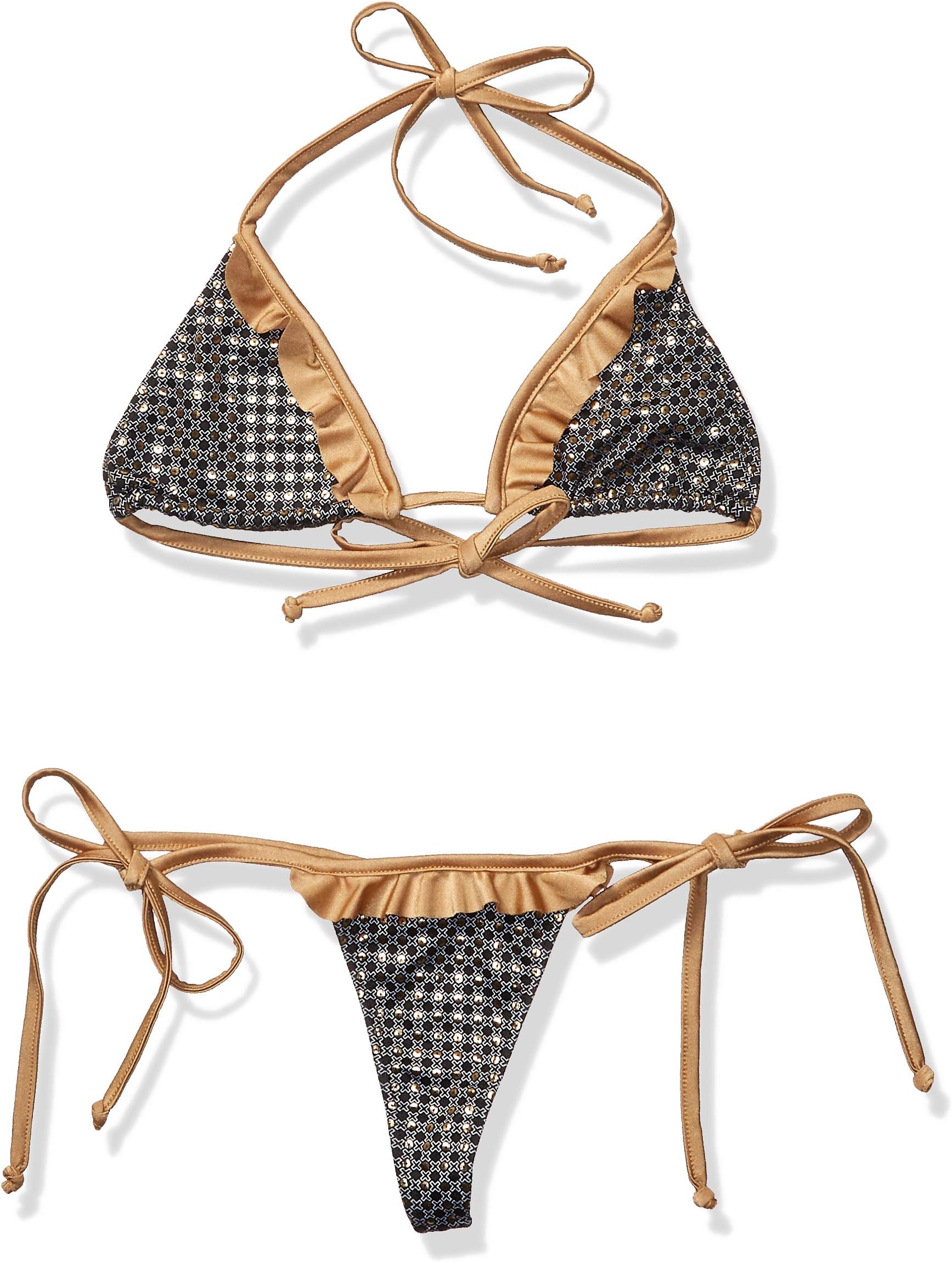 Mapale Women's Hot Two Piece Swimsuit Thong Bottom