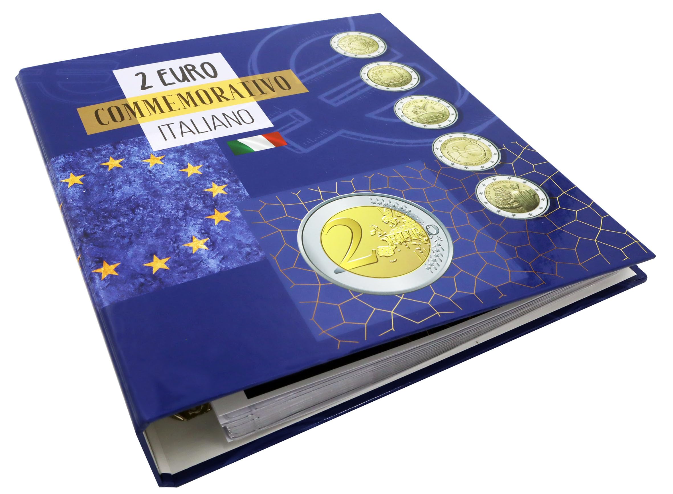 Master Phil Raccoglitore per Monete 2 Euro Commemorative Italia dal 2004 al 2026