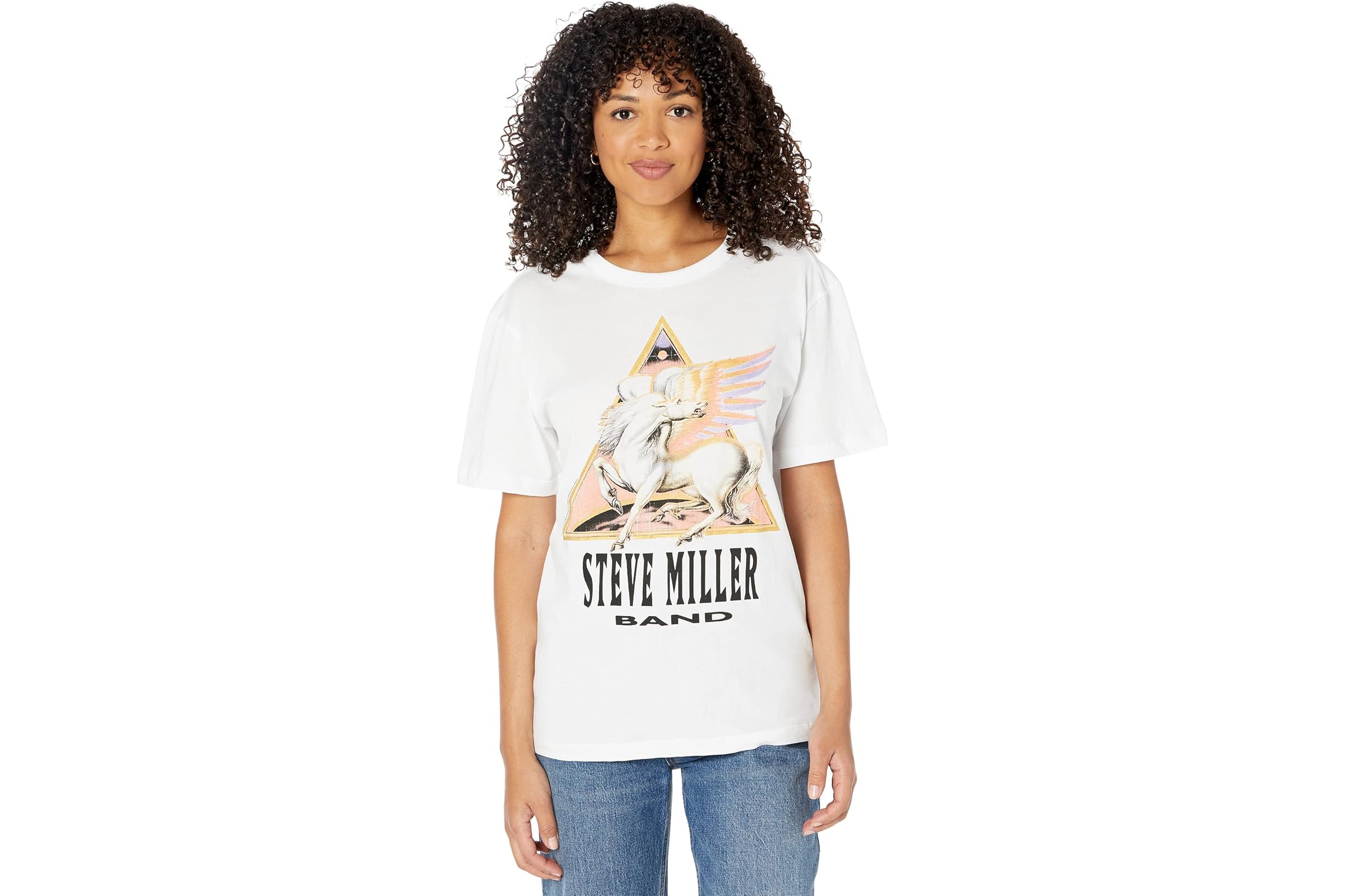 Chaser Steve Miller Cotton Jersey Crew Tee