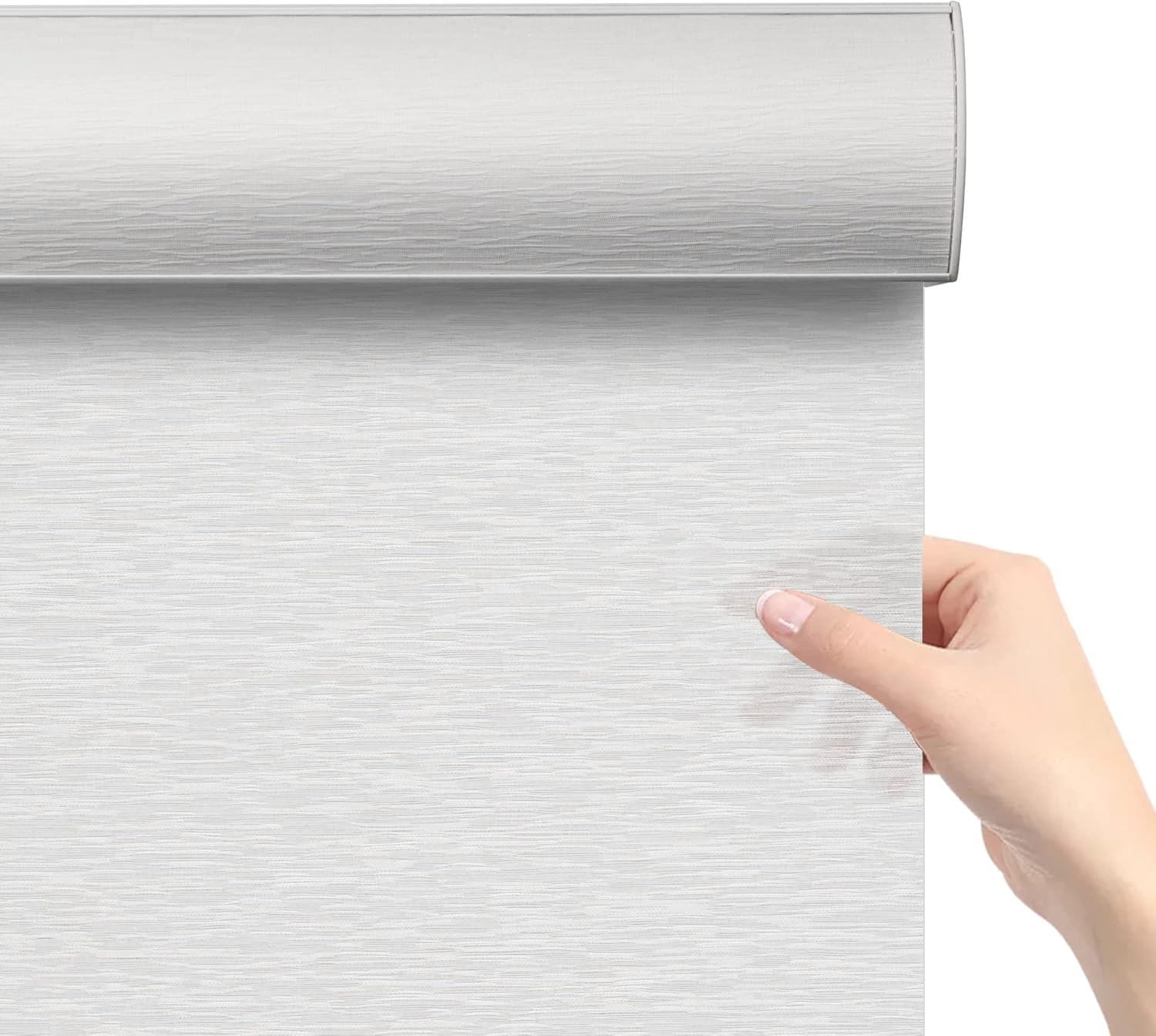 HOTSOON Light Filtering Roller Blinds for Windows Cordless