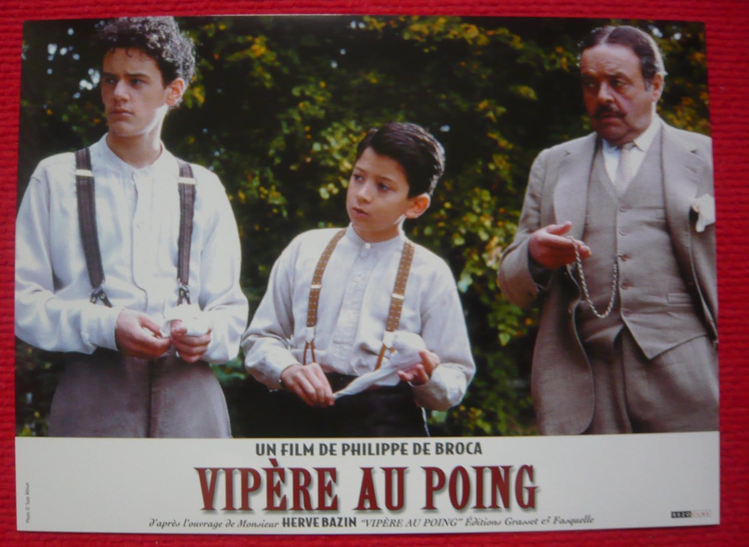 Vipère Au Poing Nombre De Pages Série publicitaire complète de 8 photos couleurs d’exploitation de