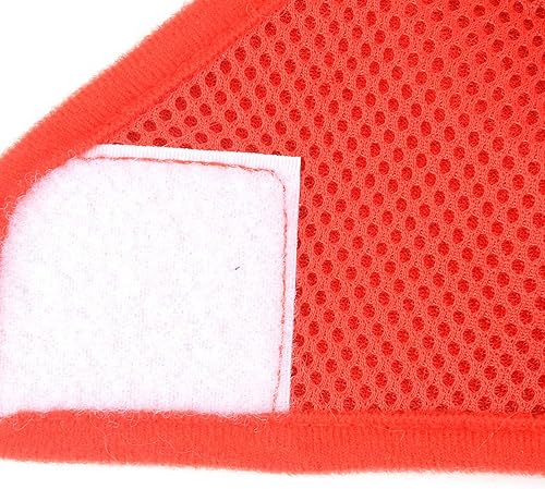 Miniatura 7 de Zunea Juego de arnés y correa para perro pequeño, ajustable, reflectante, para cachorros, arnés de malla de pana suave acolchado para mascotas,