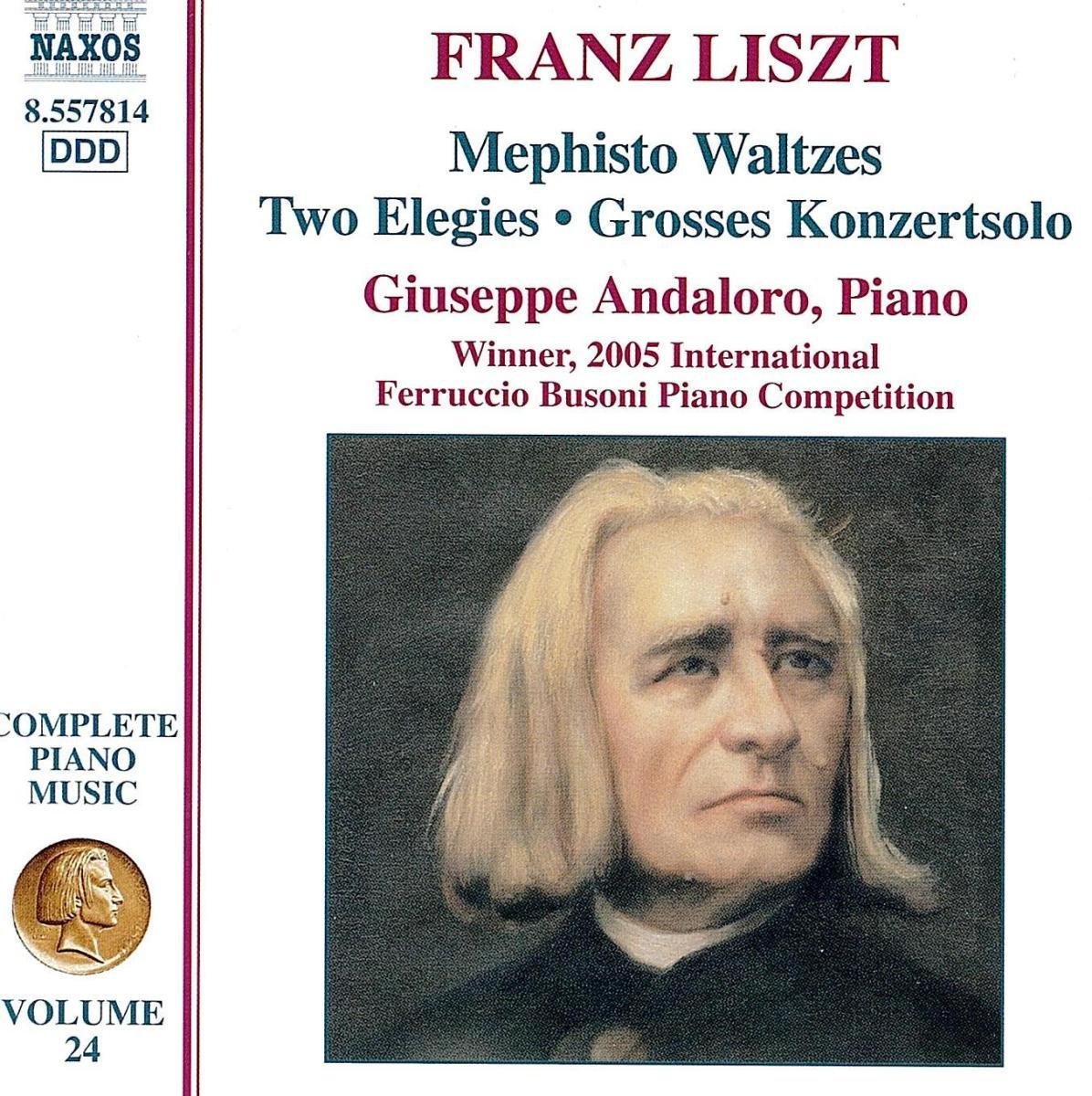 LISZT: Mephisto Waltzes / 2 Elegies / Grosses Konzertsolo