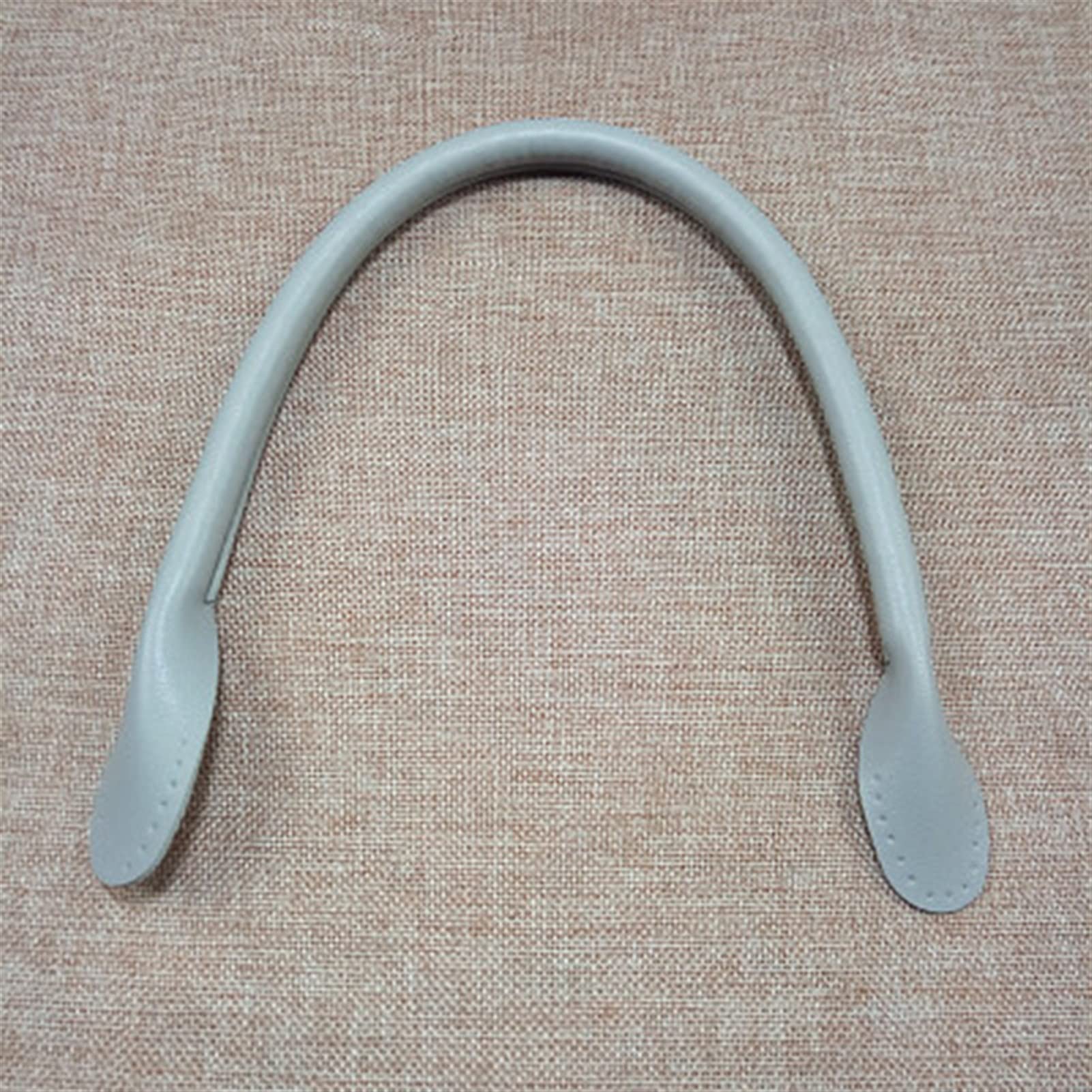 yaoqijie 2 stks handtas handgrepen Pu Lederen portemonnee riem met knop for handtassen Topgreep tassen Diy Vervangingsaccessoires maken lasting (Color : Coffee