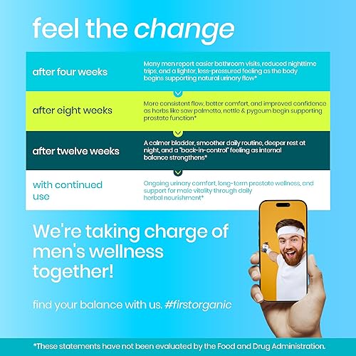 Miniatura 5 de Apoyo para la salud de la próstata y comodidad urinaria para hombres con palma enana, ortiga y beta-sitosterol | Apoya el tamaño y el flujo de