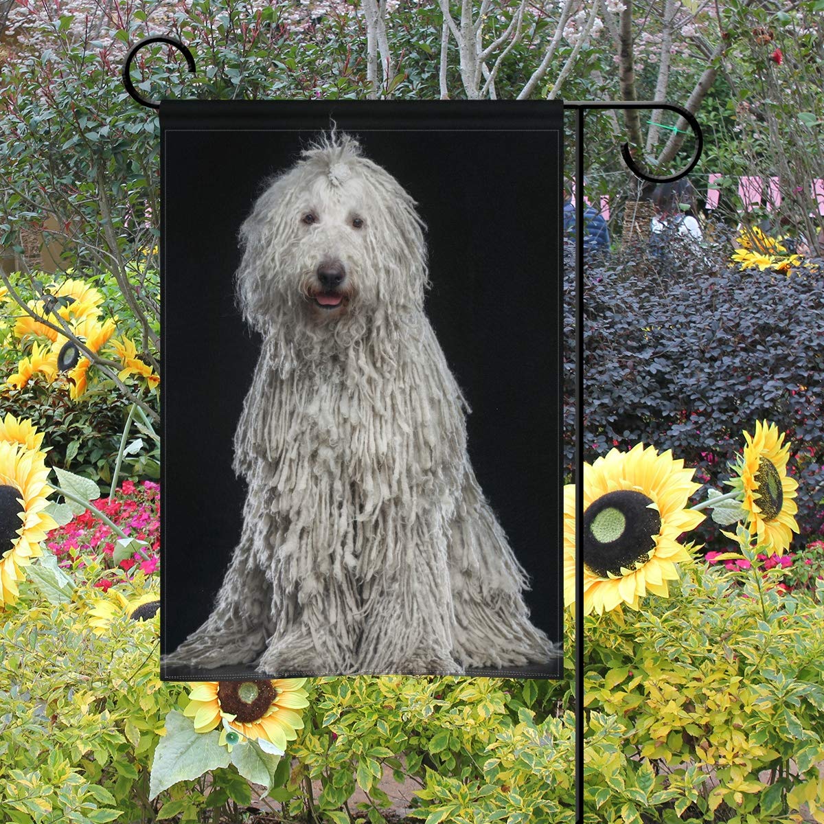 Corgi Gartenflagge Aus Jute – Doppelseitig & Wetterfest