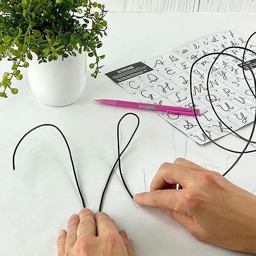 Miniatura 6 de ArtSkills Haz tu propio kit de letreros de neón, luces de neón rosas para decoración de dormitorio, decoración de pared, tira de luz LED flexible