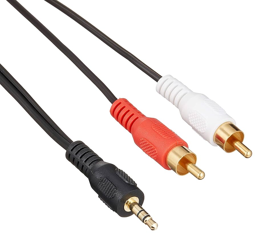 (Sale off) PHILIPS RCAオーディオケーブル グレー 1m PHILIPS製 6層 同軸 RCA ケーブル 1m デジタル アナログ