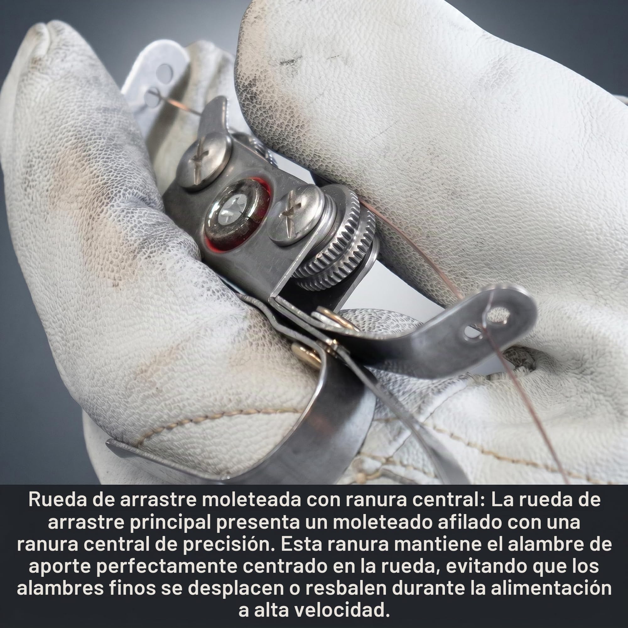 Alimentador TIG, Peso Ligero TIG Alimentador de Alambre, 7 "Control de tensión, Magentic Vertical Resting, Rueda de Pulgar moleteada, ATF100, Strong Hand Tools