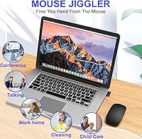 Vista 3 de Bluetooth Wireless Mouse for MacBook Air Mac Pro iPad Laptop Computer Pad Optical Rechargeable Slim Silent Dual Mode