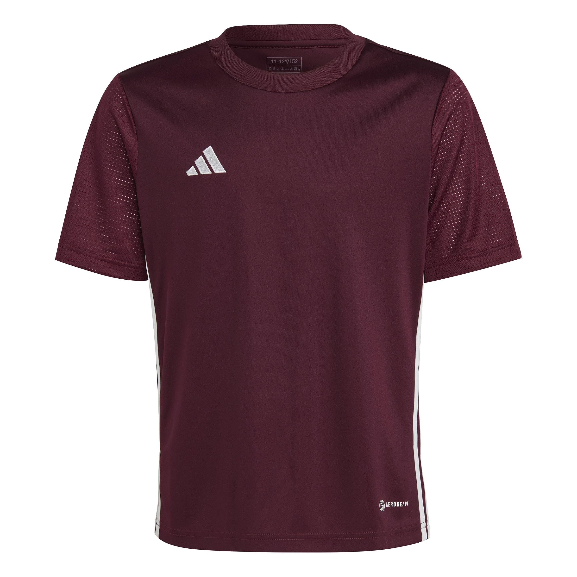 adidas Unisex Kids Tabela 23 Jersey Youth Shirt, Team Maroon 2/White, 7-8 Years