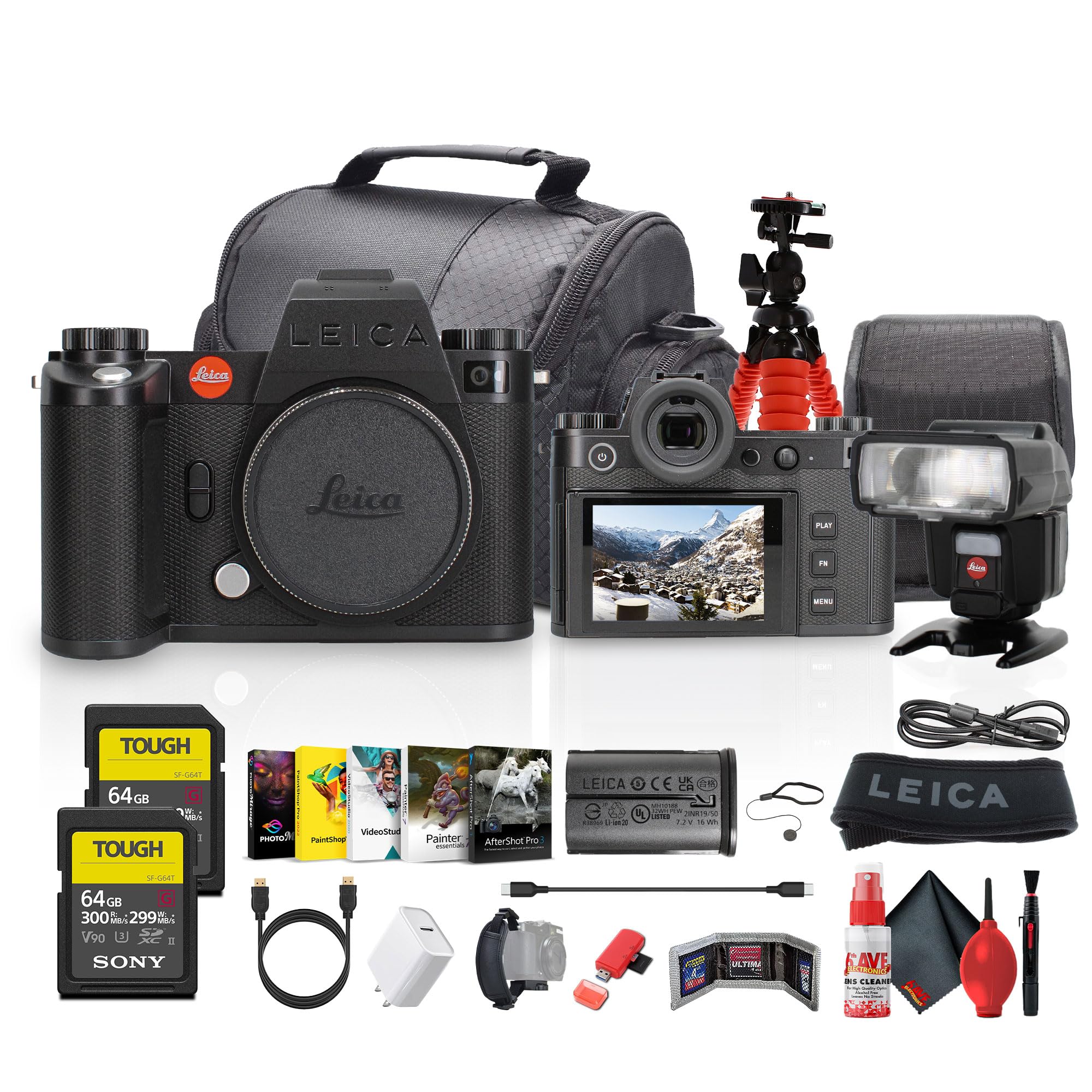 Amazon.com : Leica SL3-S Mirrorless Digital Camera (LEISL3S) +