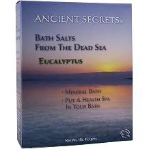Ancient Secrets Bath Salts from The Dead Sea, Eucalyptus, 16 Ounce