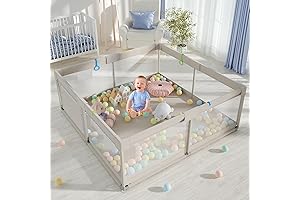 Baby Playpens for Babies and Toddlers, Extra-Large Playpen