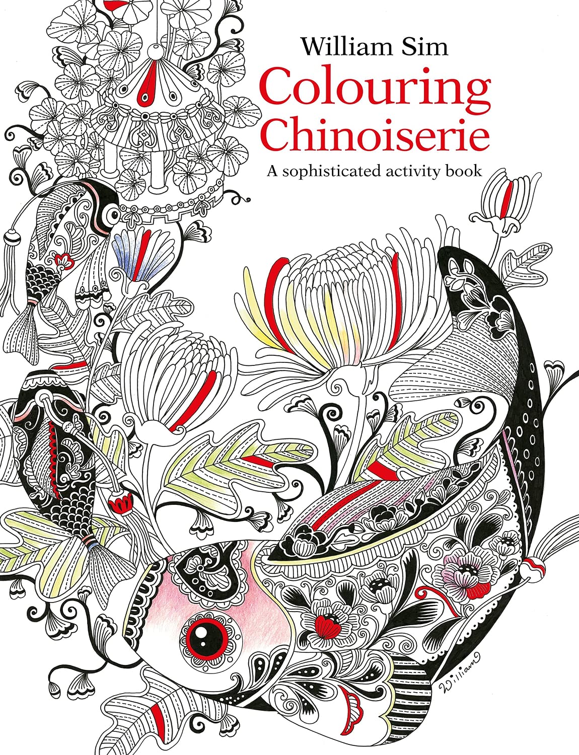 Colouring Chinoiserie: A Sophisticated Activity Book