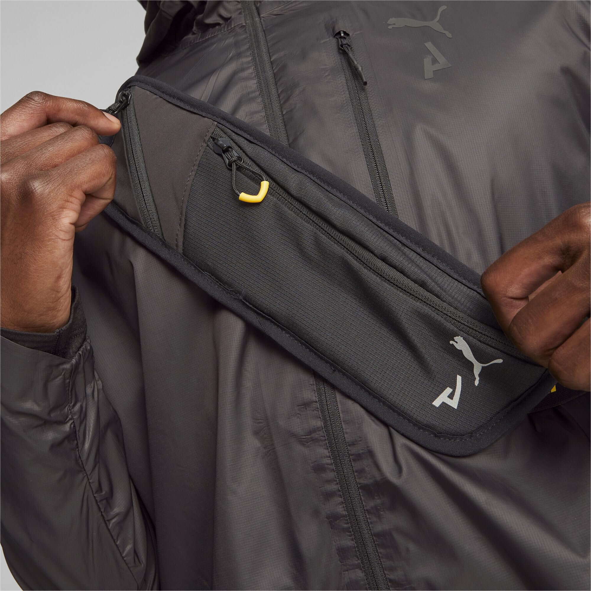 PUMA Unisex Seasons Laufgürtel Hüfttaschen, Schwarz