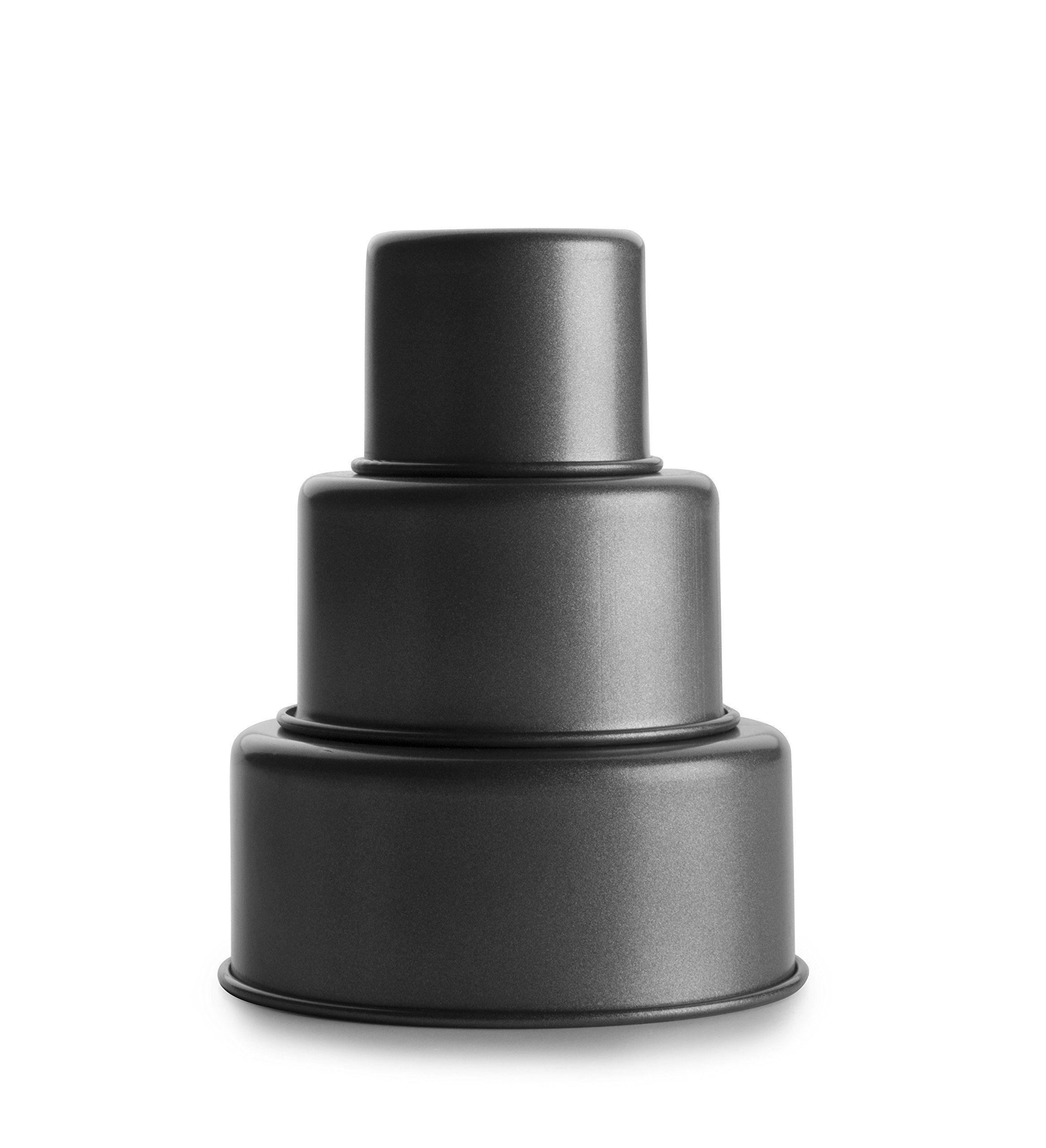 Ibili 827400 - Molde para tarta, tres pisos