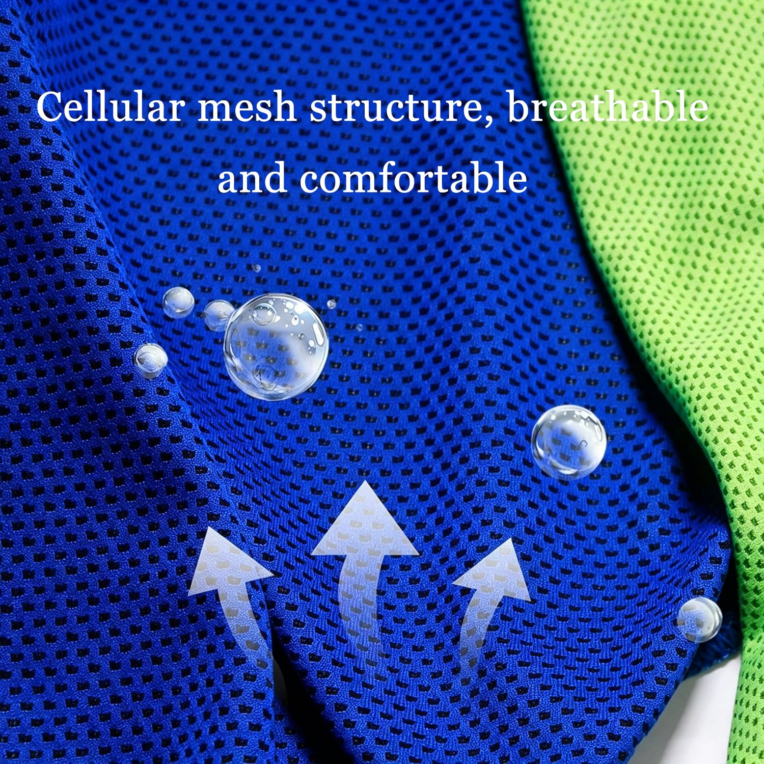 10 Piezas Toalla de Enfriamiento Toallas de Refrigeración Microfibra Transpirable Cooling Towel Toalla de Sudor para Gimnasio Yoga Golf Camping