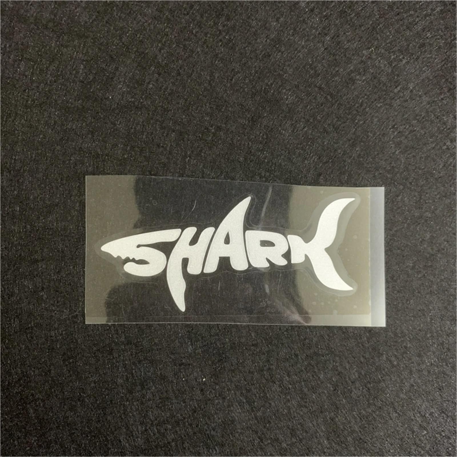 HAfgDJ 2Pcs Sticker Shark Waterproof Reflective Sticker Decorative Body Stickers Shielding Scratches Electric Motorcycle Modified