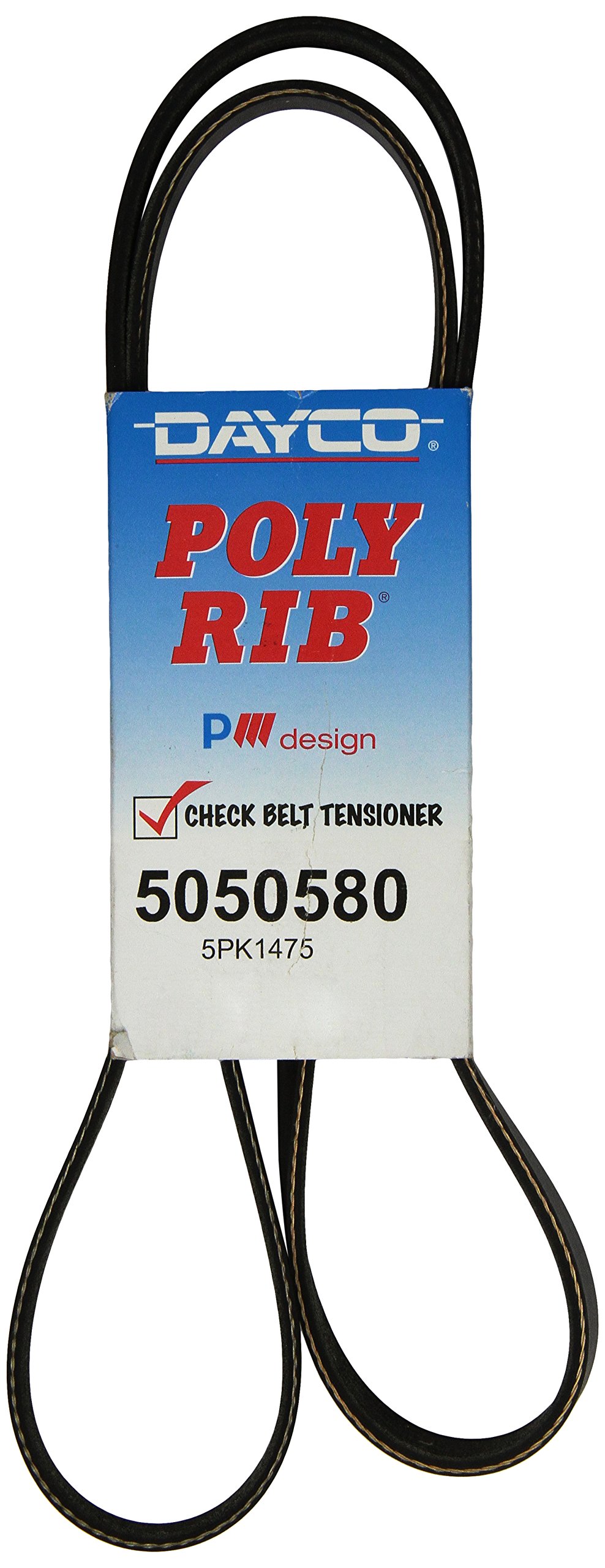 ACDelco 8K580 Professional V-Ribbed Serpentine Belt