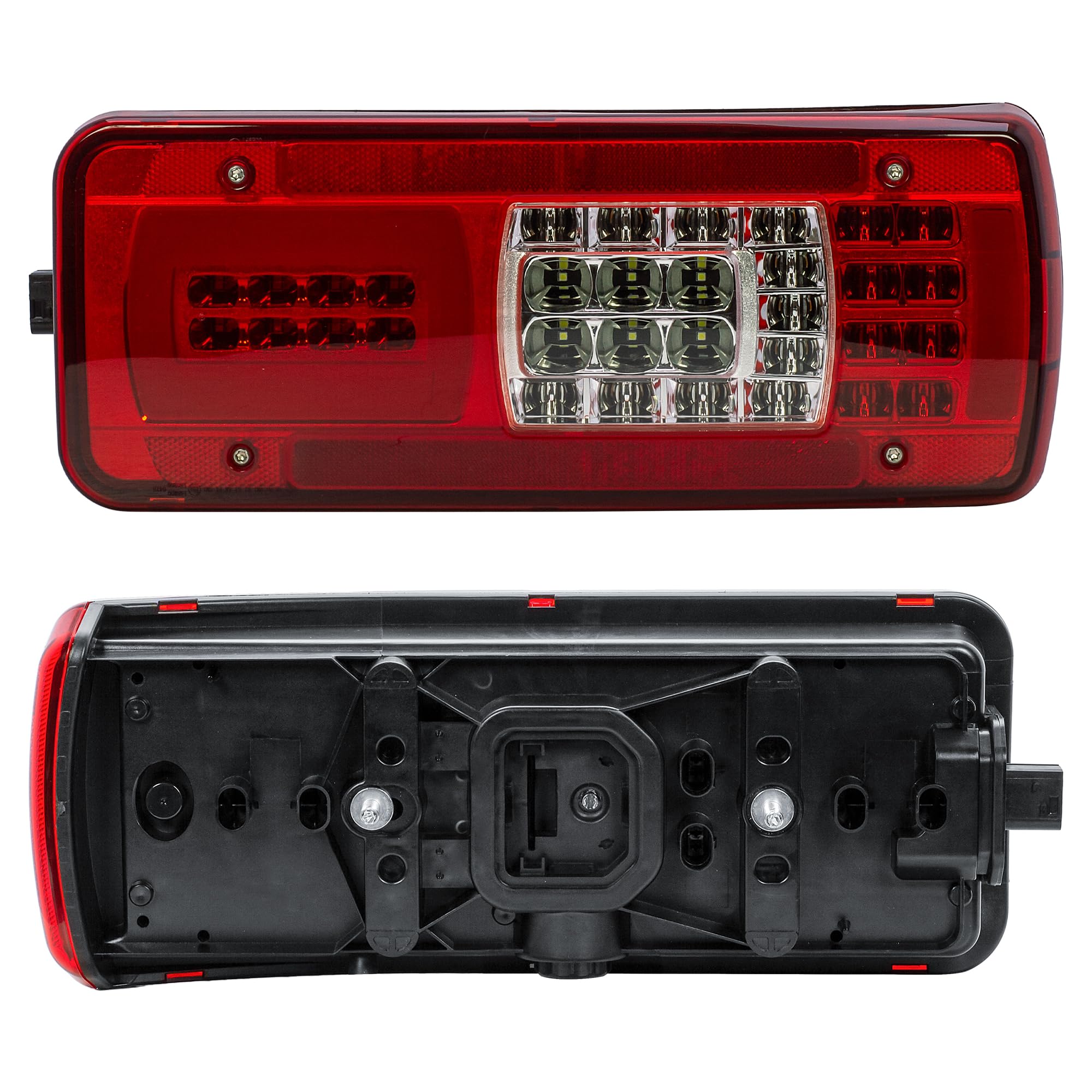 LONGLING Fanale posteriore destro a LED, 24 V, per camion Iveco Stralis Eurocargo
