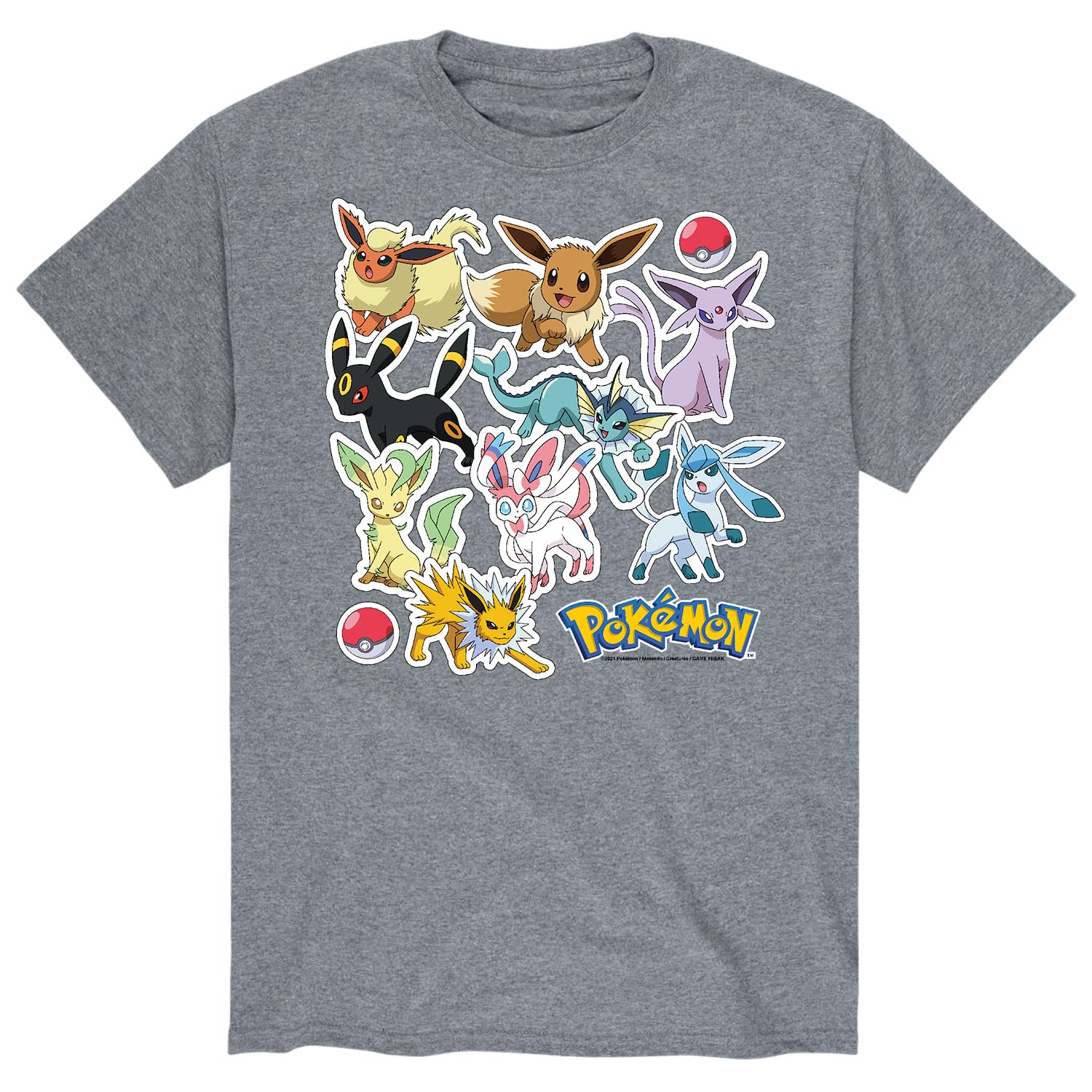Hybrid ApparelPokémon - Got to Catch Them All - Men's Short Sleeve Graphic T-Shirt