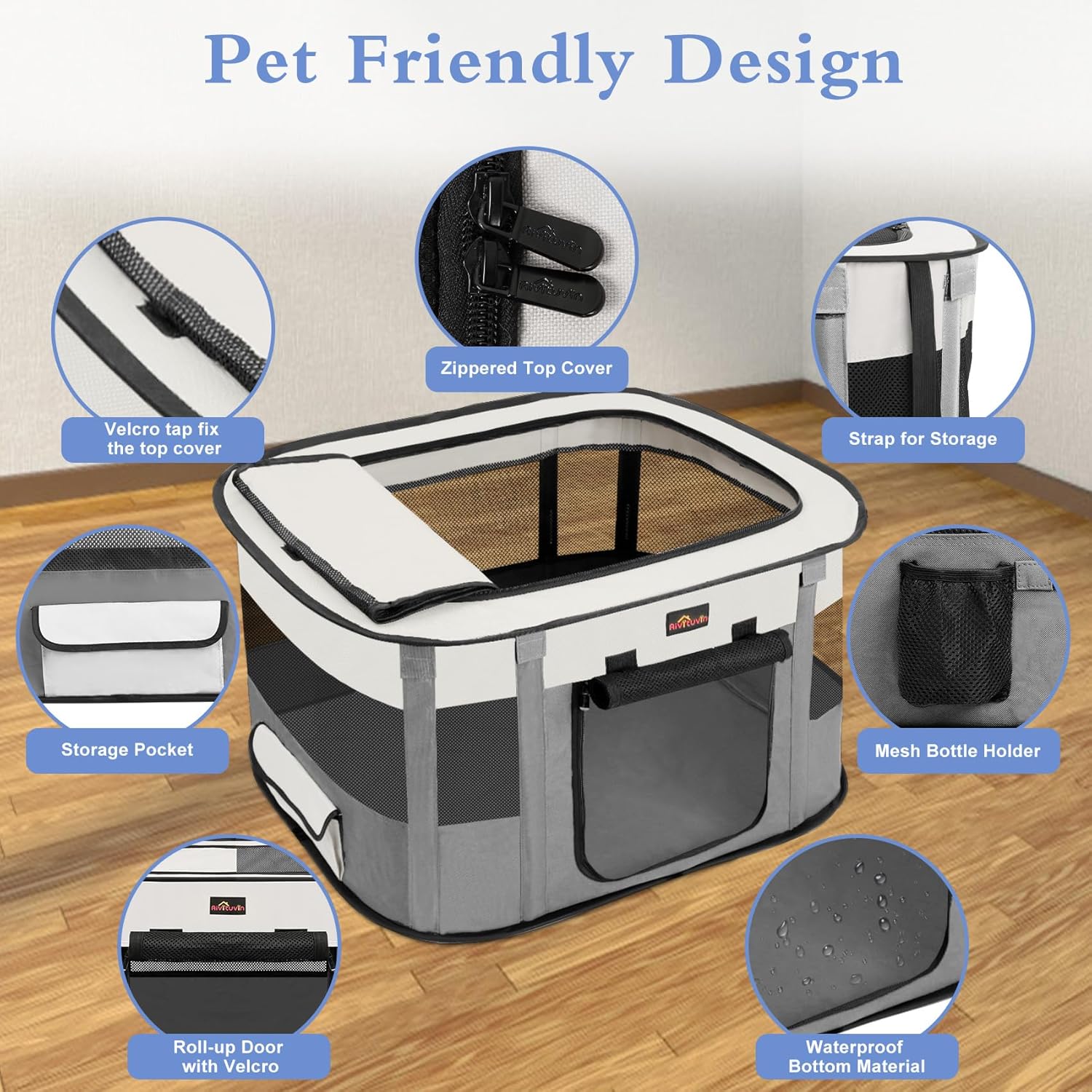 Ultimate Guide to the Foldable Dog Playpen: Versatile Pet Safety for Indoor & Outdoor Adventures!