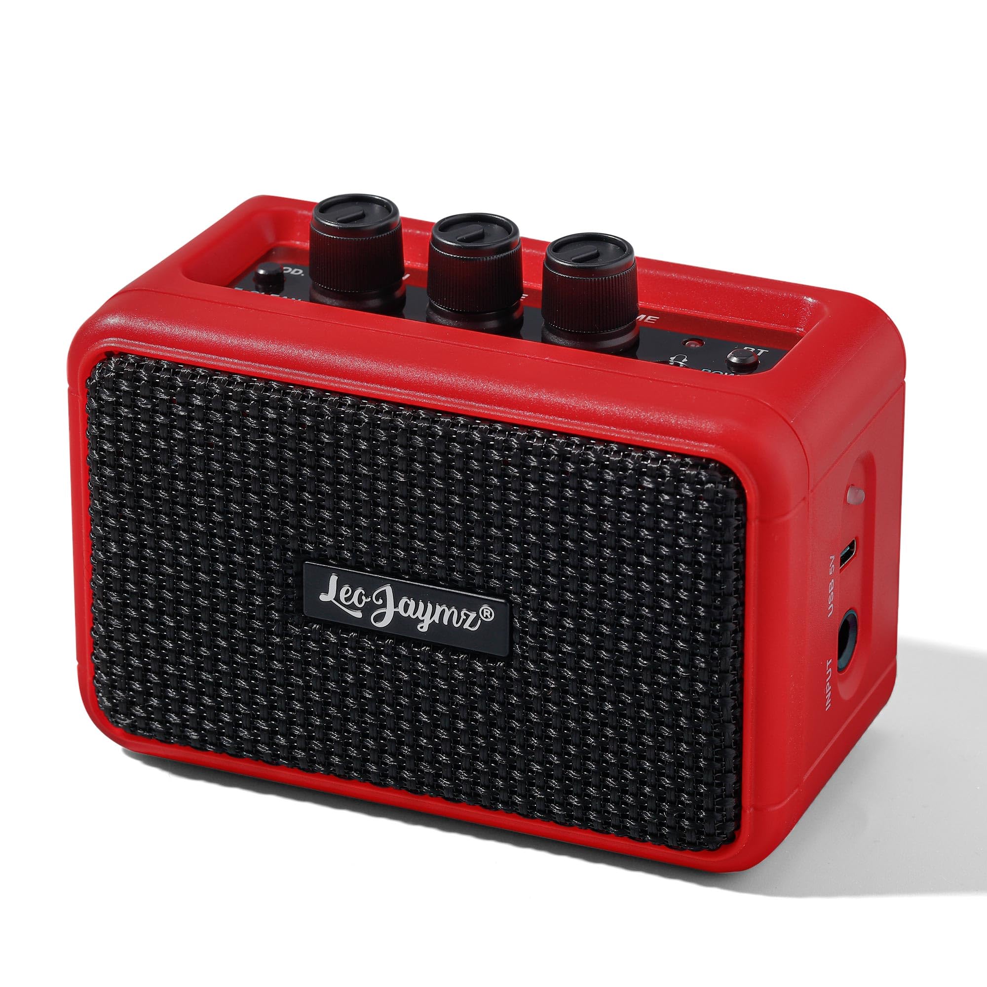 Amazon.com: Leo Jaymz Mini Guitar Amplifier - 5W Dual Speaker BT