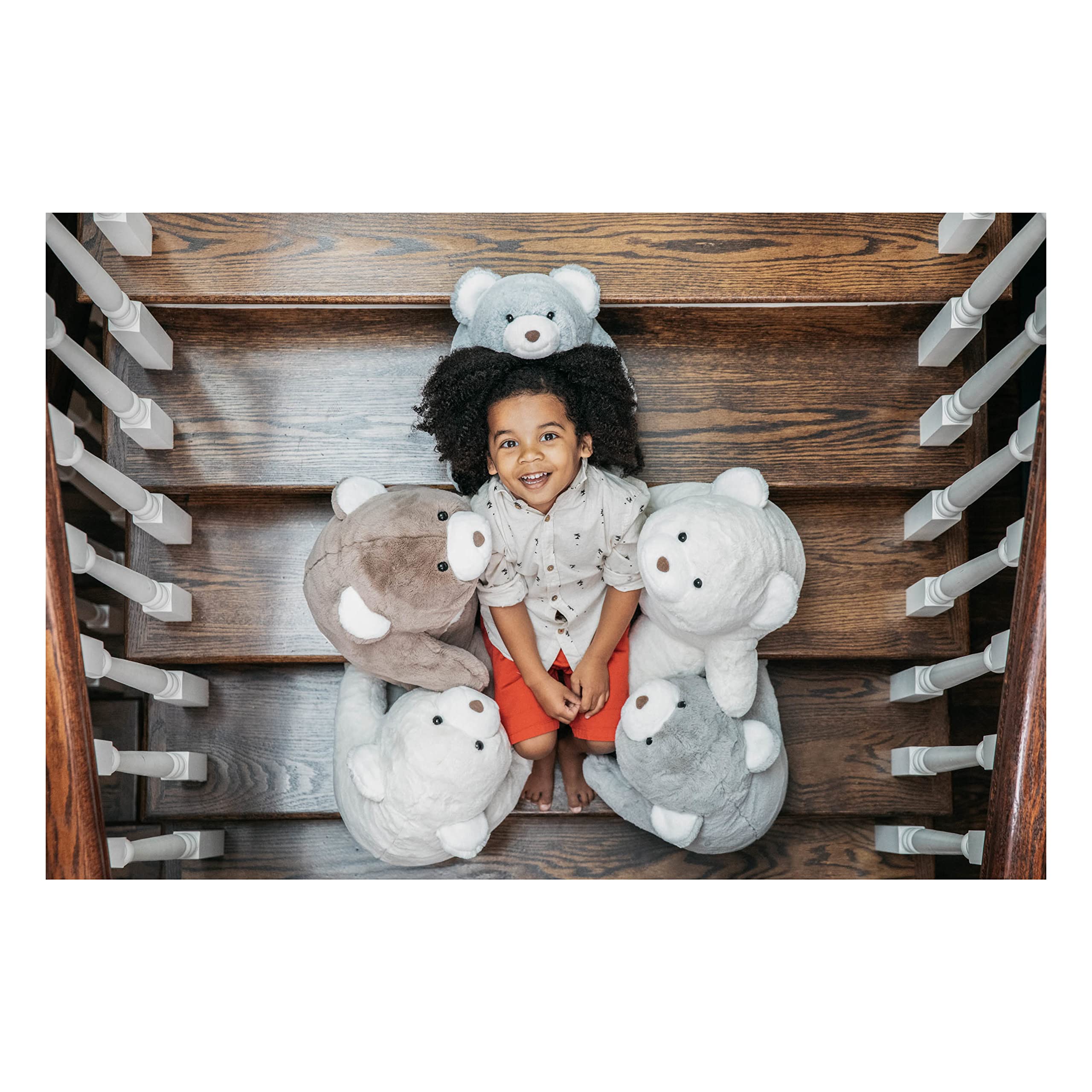 GUND Orsacchiotto di peluche sostenibile per bambini, peluche realizzato con materiali riciclati, regalo per neonati e neonati, marrone, 33 cm