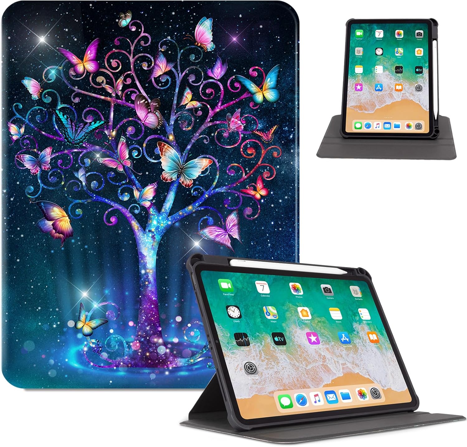 Rotating iPad Air 11 inch Case, iPad Air 5th/4th Gen Case 10.9-inch