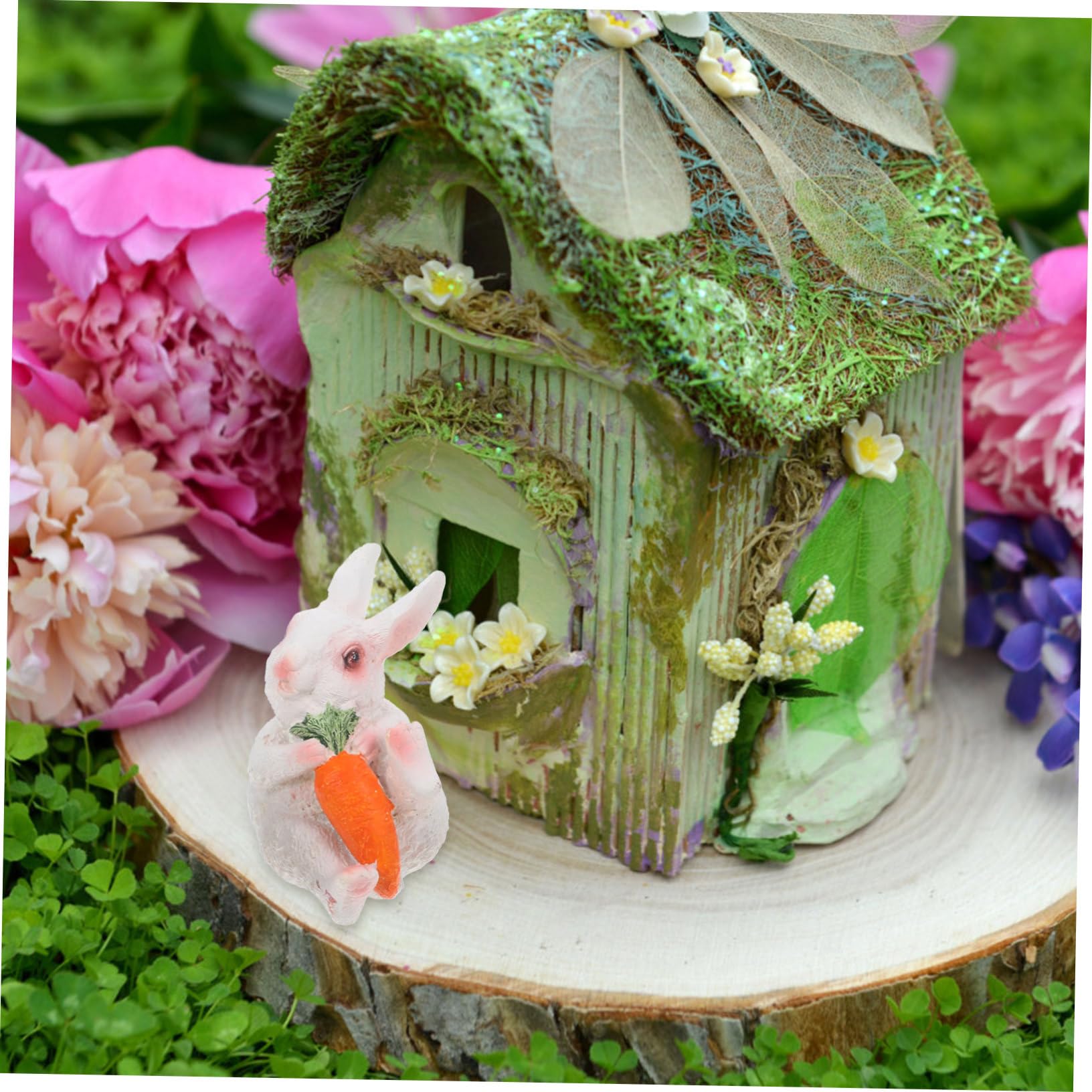 カップケーキ 置物巣箱 カップケーキ 置物巣箱