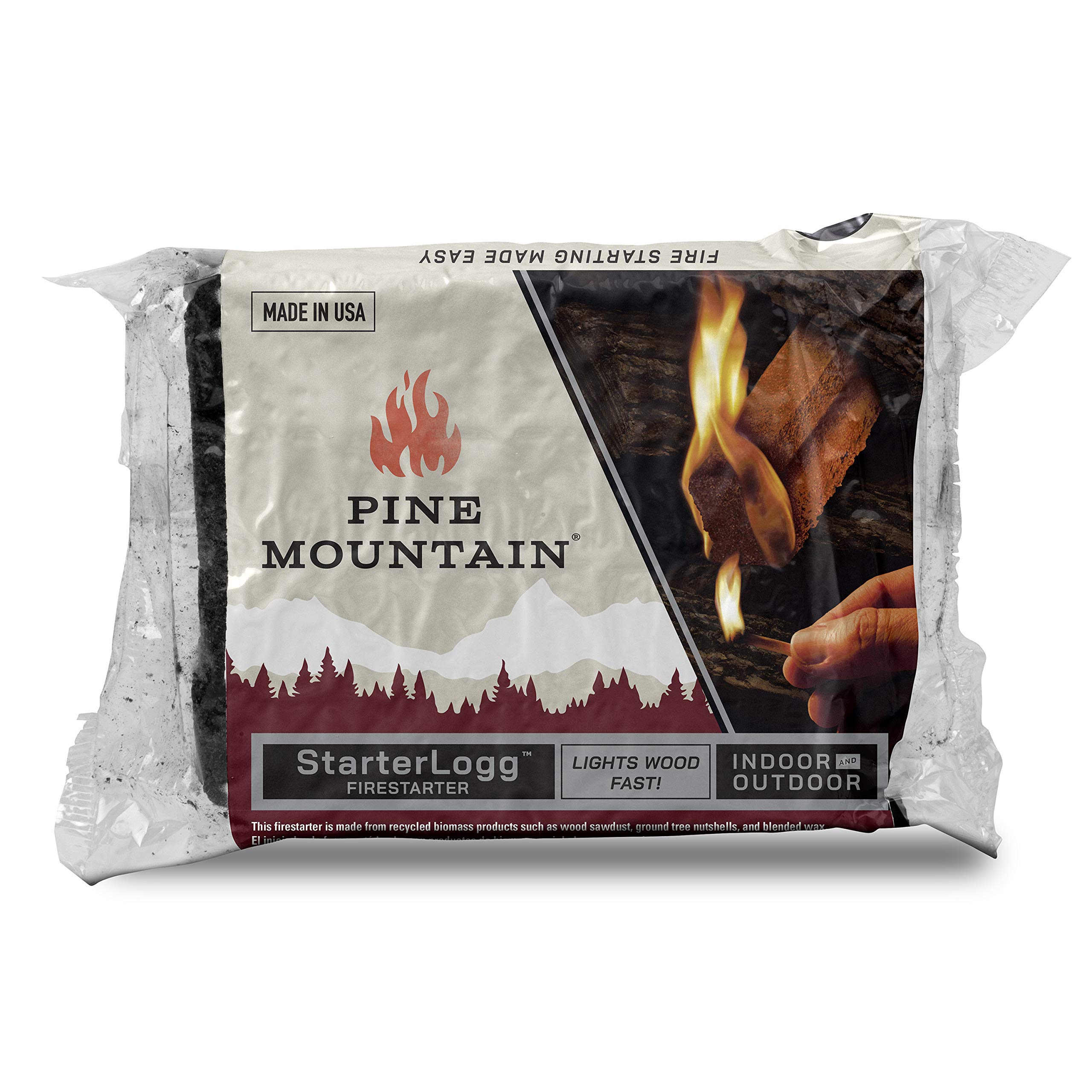 Pine Mountain StarterLogg SelectASize Blocks, 48 Starts Firestarter