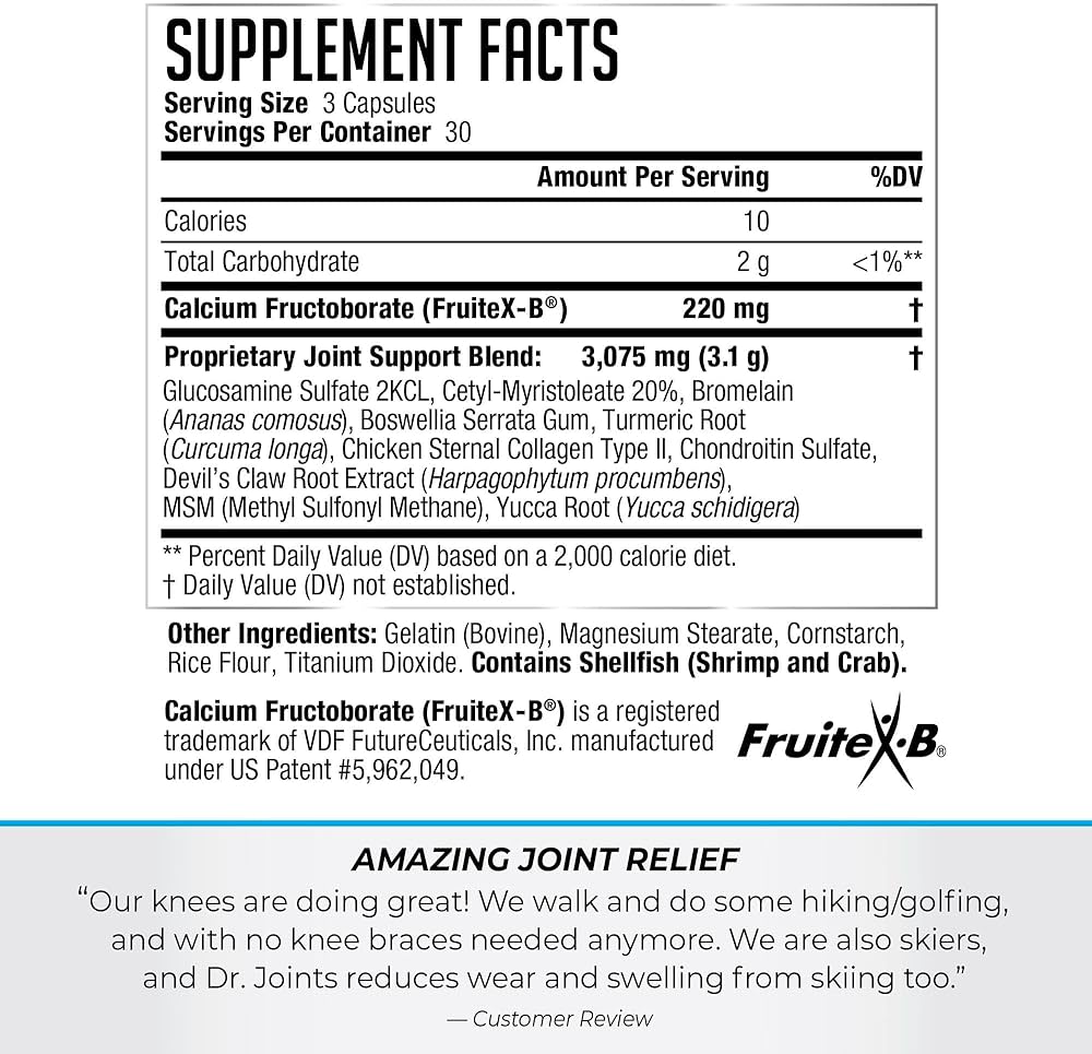Amazon.com: Dr. Joints NDS Nutrition Advanced - Joint Health