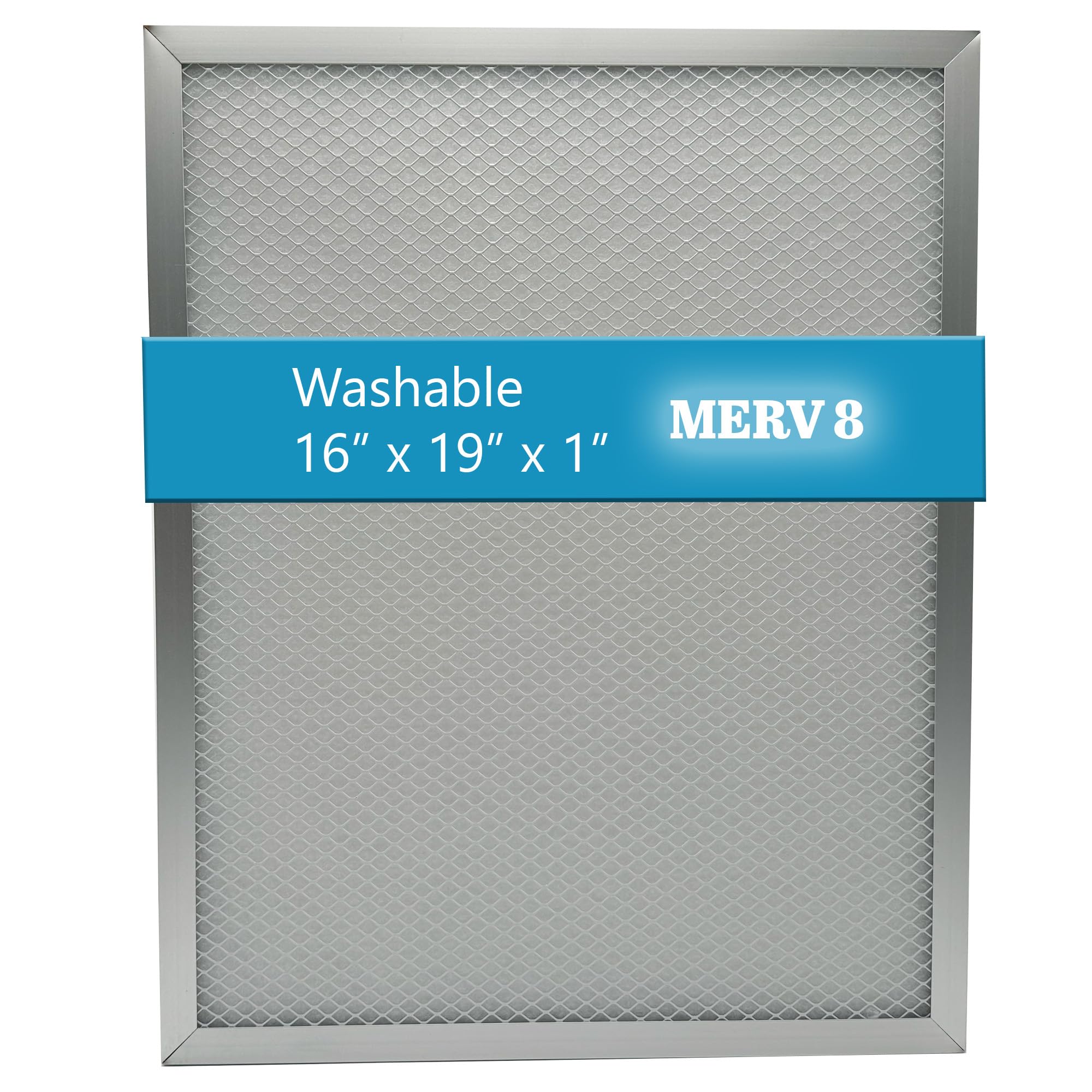 wioAIR 16x19x1 Washable Electrostatic Furnace Air Filter