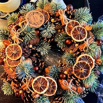 Couronne De Noel à Décorer 30 Bâtons De Cannelle Séchés - Décoration Naturelle Noël, Couronne, Table Bâton Cannelle