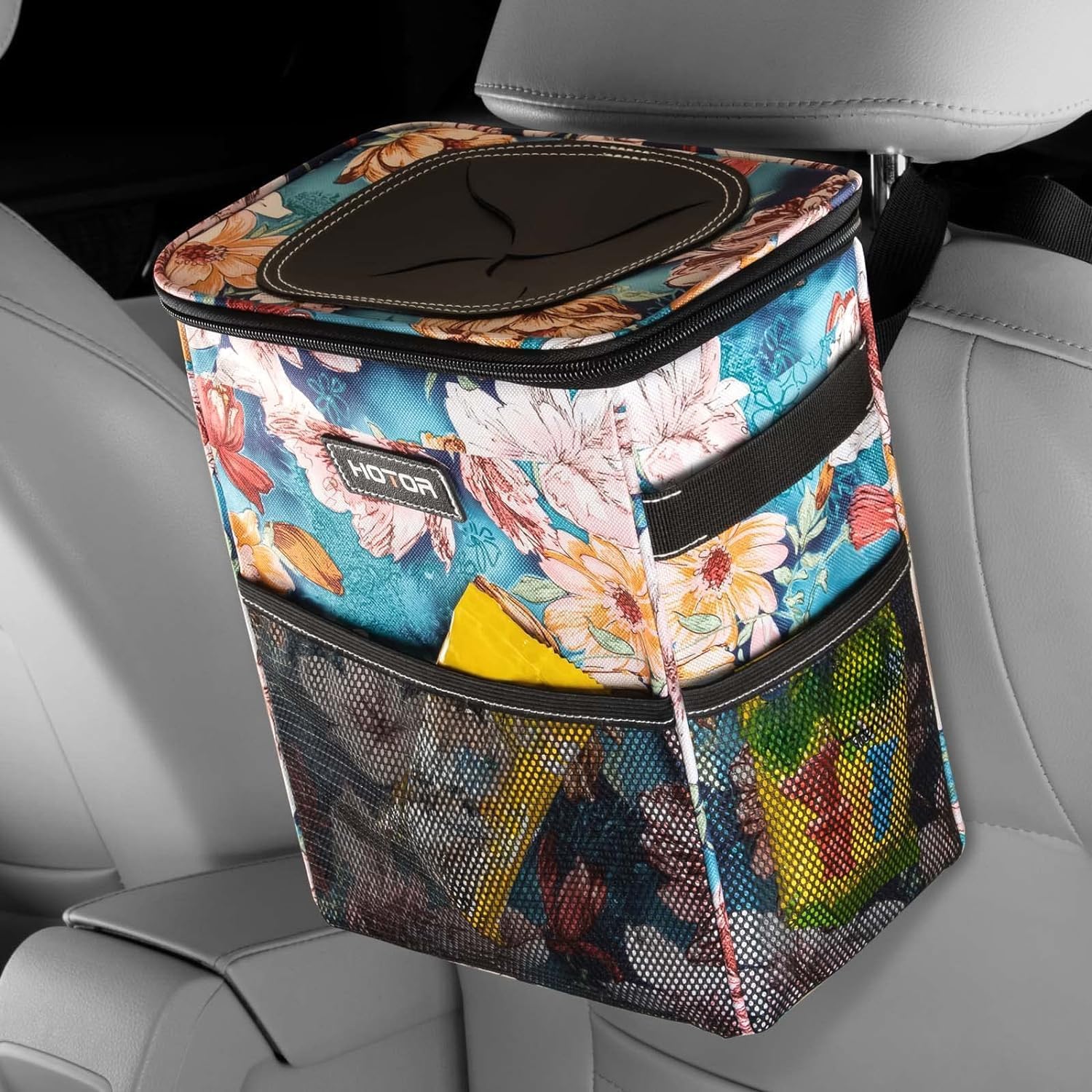S1 Printed Blue Flower / 2 Gallons