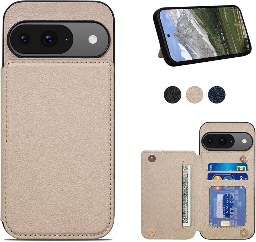 Amazon.co.jp: Shlybaay Google Pixel 9 ケース 背面 手帳型 Pixel 9