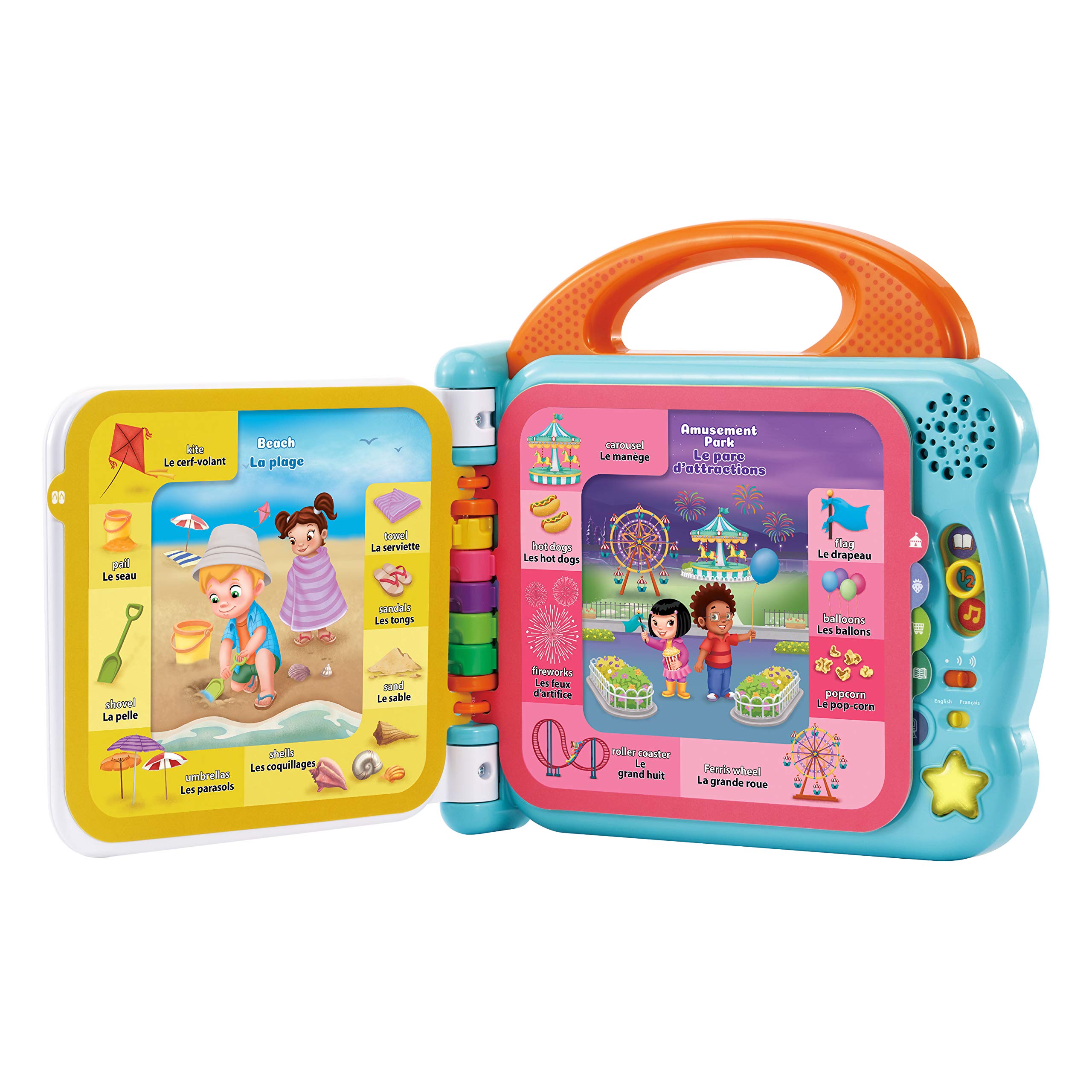 LeapFrog 100 Words About Places I Go Book (Bilingual English-French) - 3