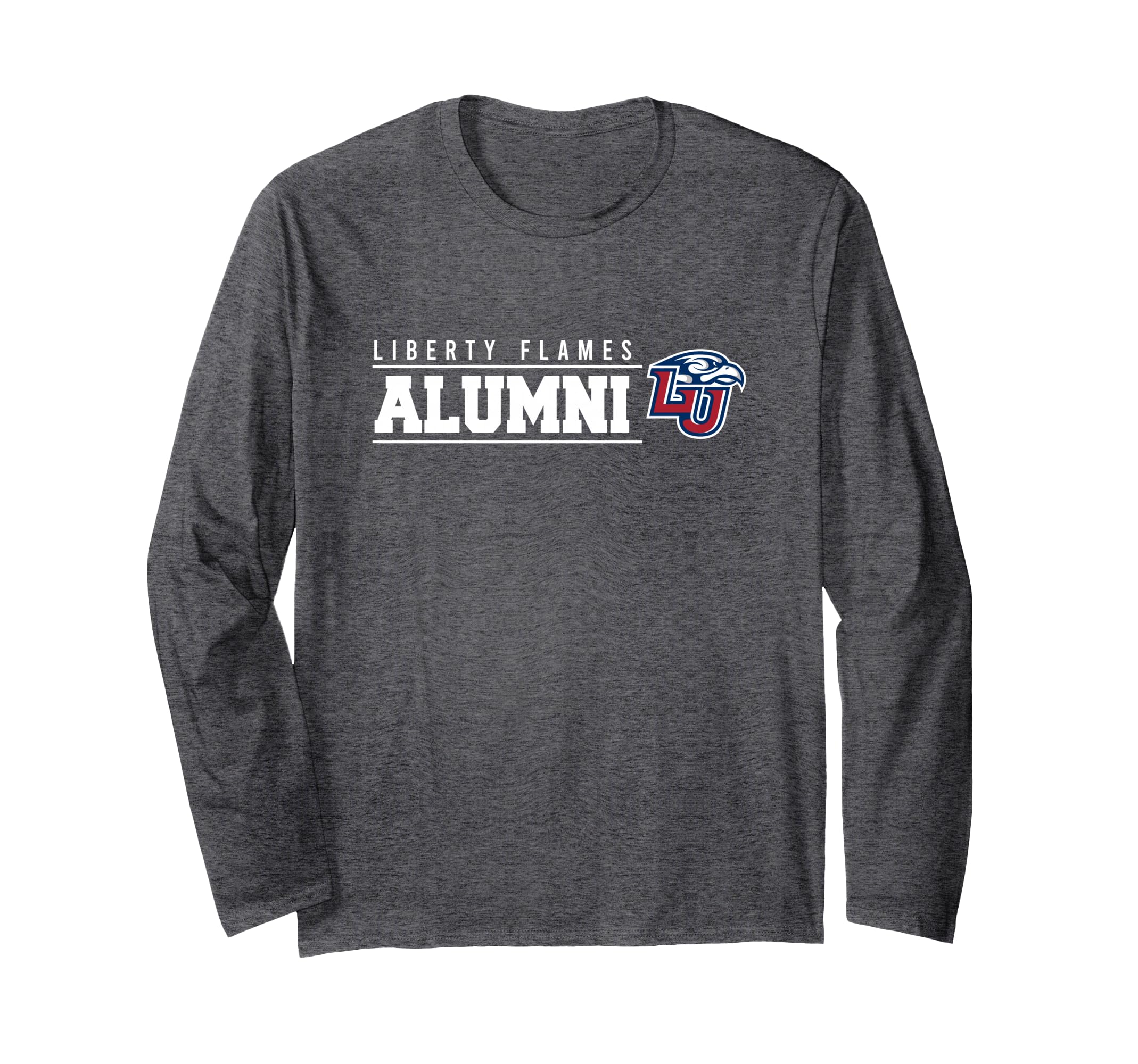 Liberty University Flames Alumni with Logo Long Sleeve T-Shirt